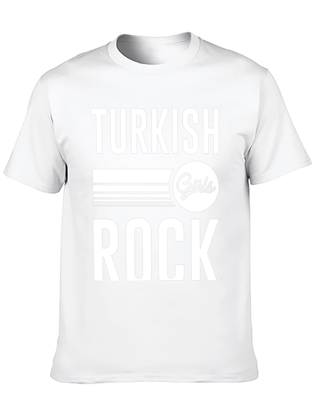 Turkish Girls Rock Graphic Tee - Cool Casual Style