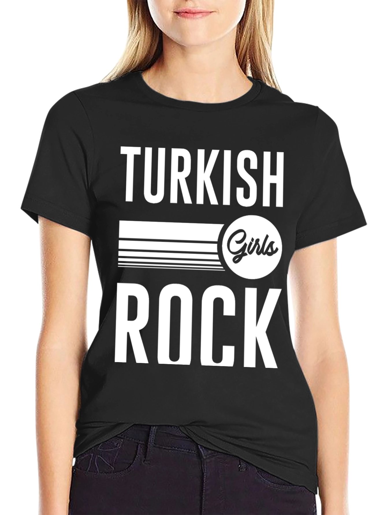 Turkish Girls Rock Graphic Tee - Cool Casual Style