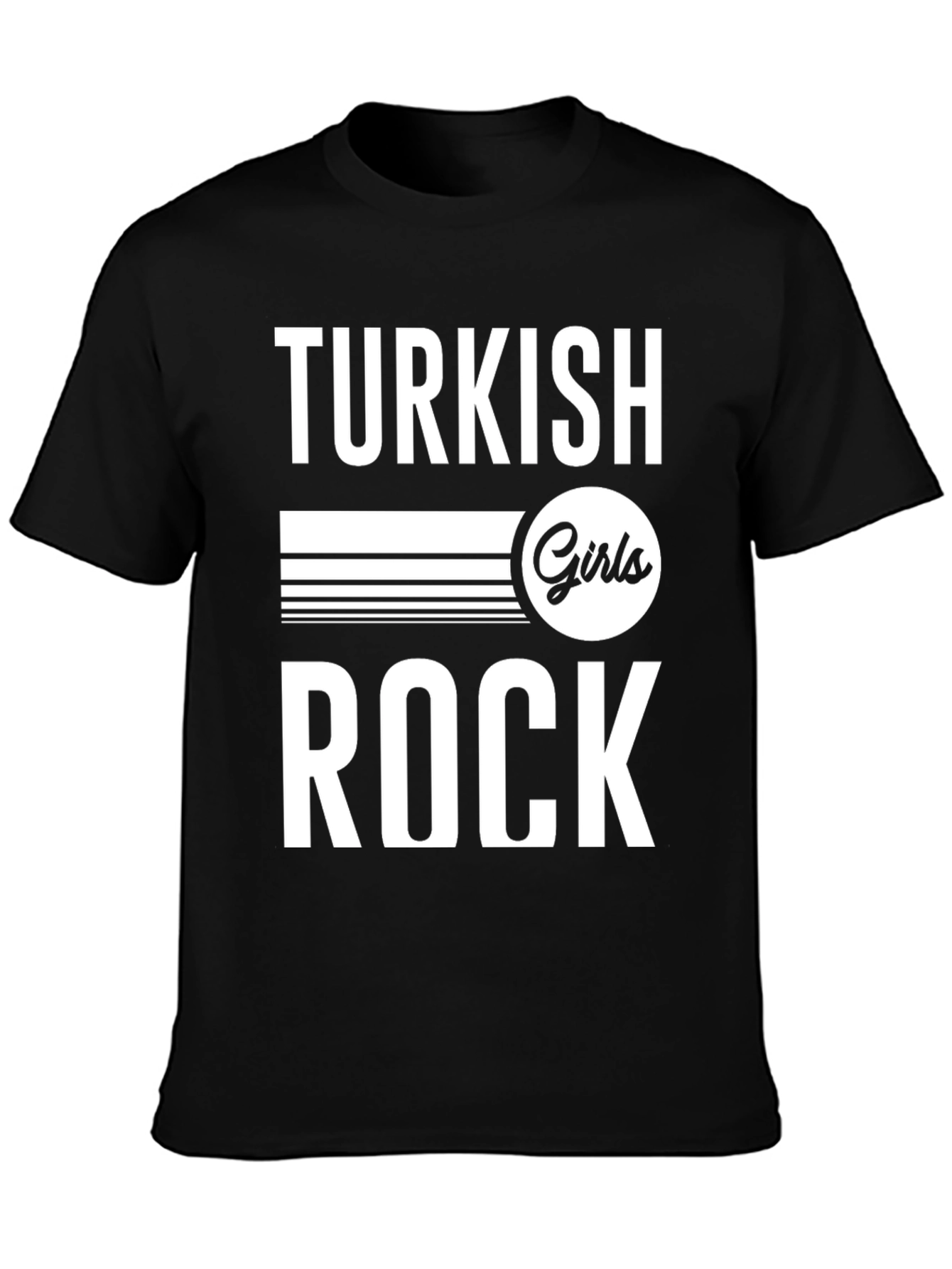 Turkish Girls Rock Graphic Tee - Cool Casual Style
