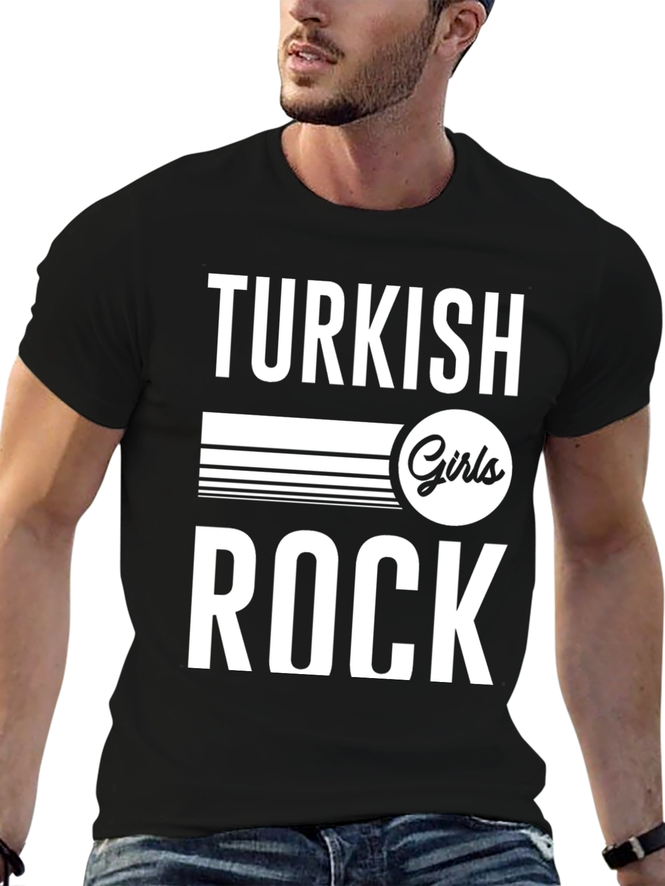 Turkish Girls Rock Graphic Tee - Cool Casual Style