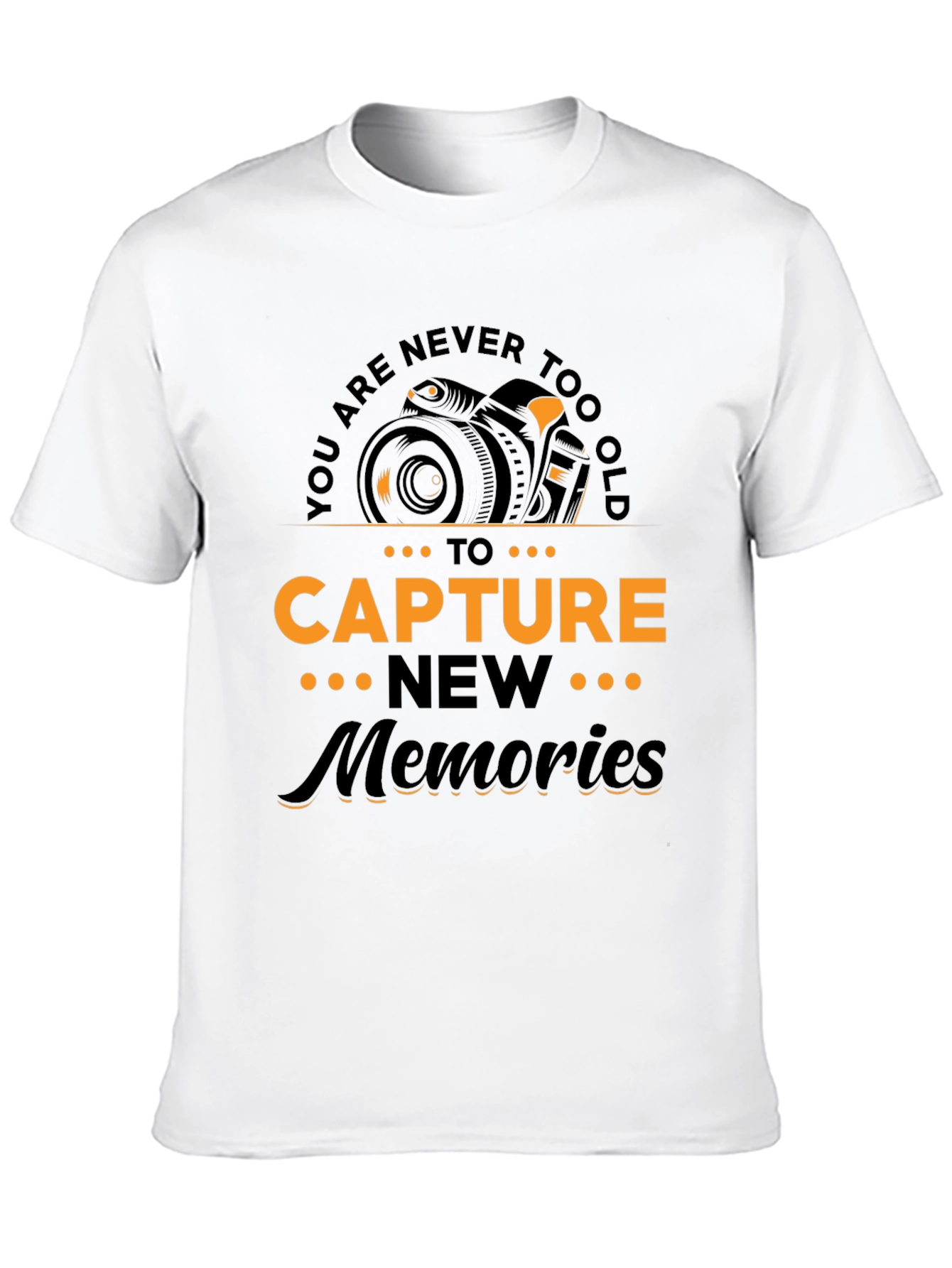 Capture Memories Graphic Tee - Photography Lover Shirt