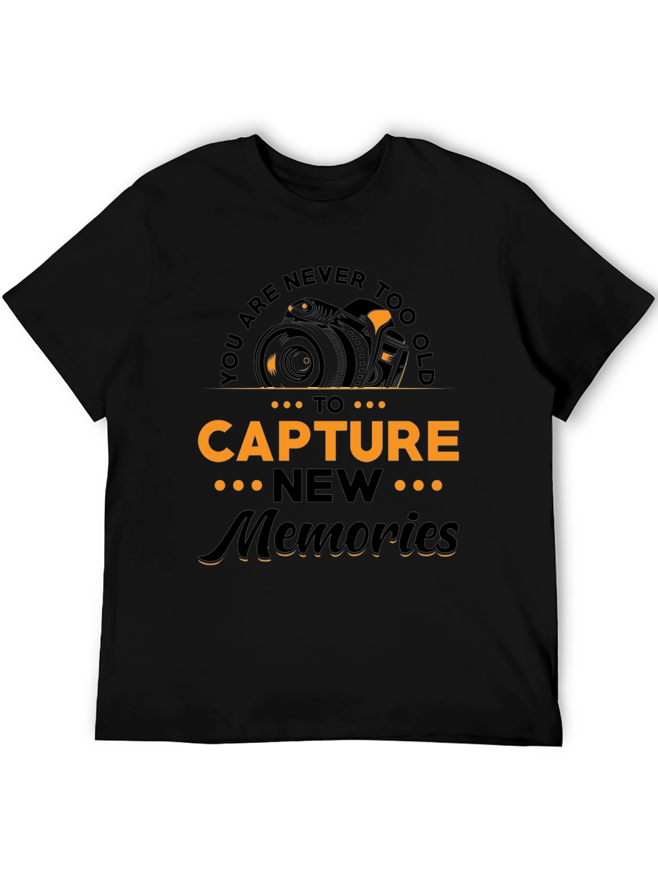 Capture Memories Graphic Tee - Photography Lover Shirt
