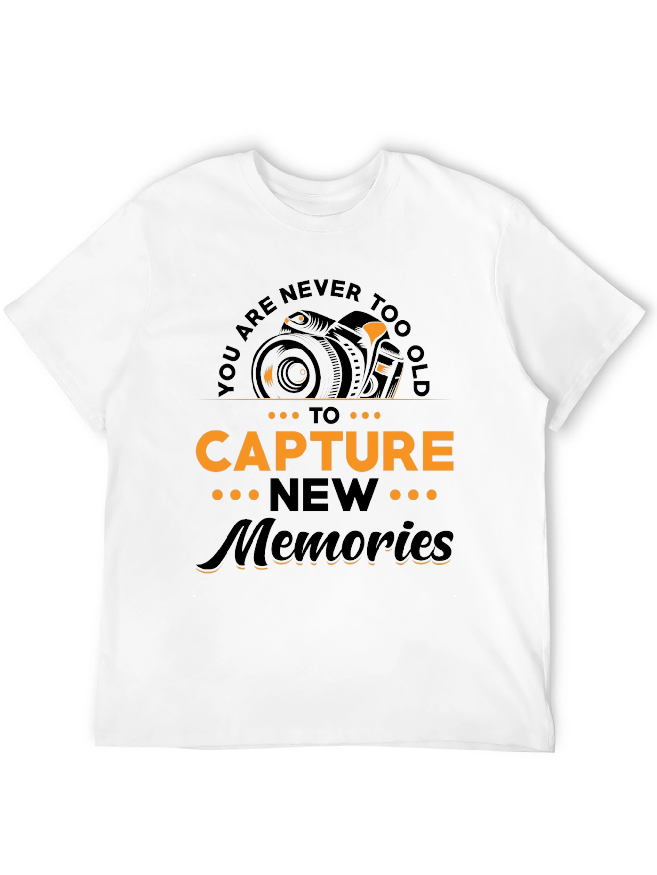 Capture Memories Graphic Tee - Photography Lover Shirt