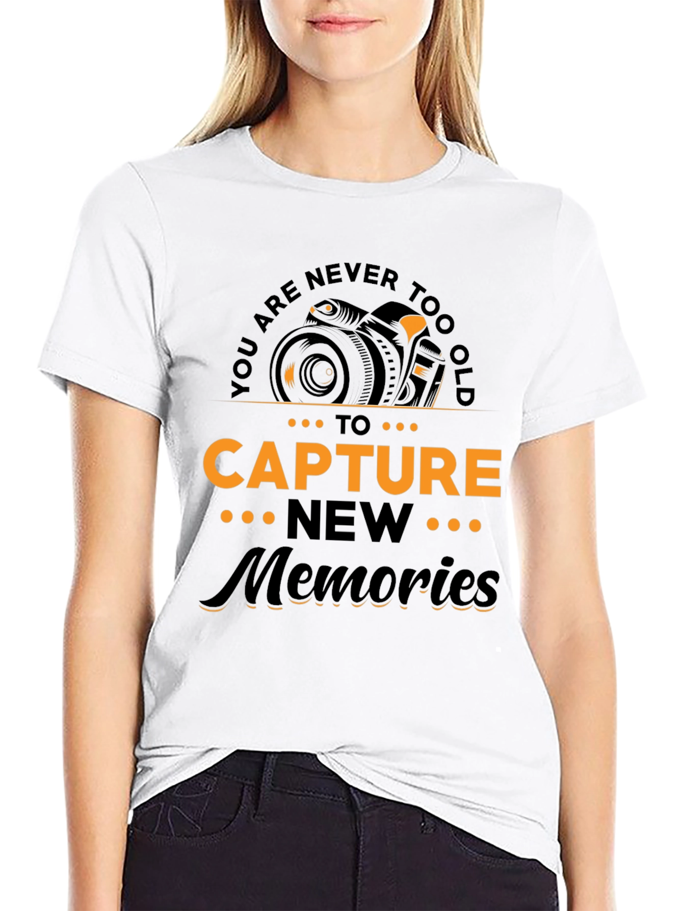Capture Memories Graphic Tee - Photography Lover Shirt