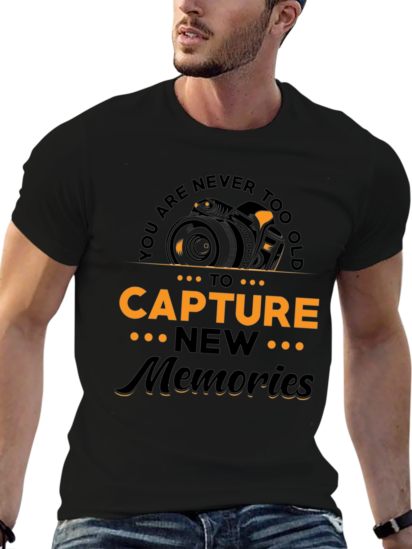 Capture Memories Graphic Tee - Photography Lover Shirt