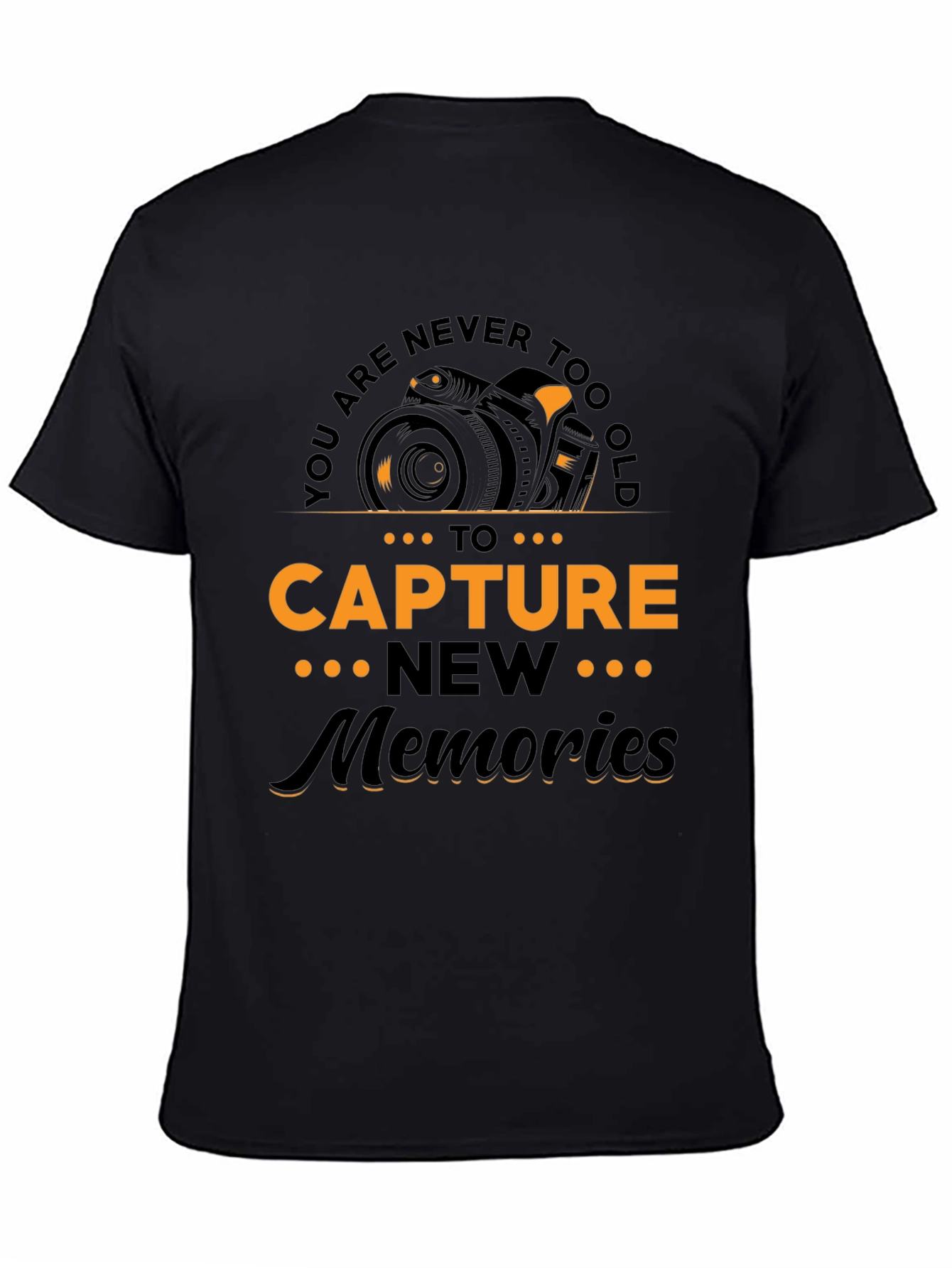 Capture Memories Graphic Tee - Photography Lover Shirt