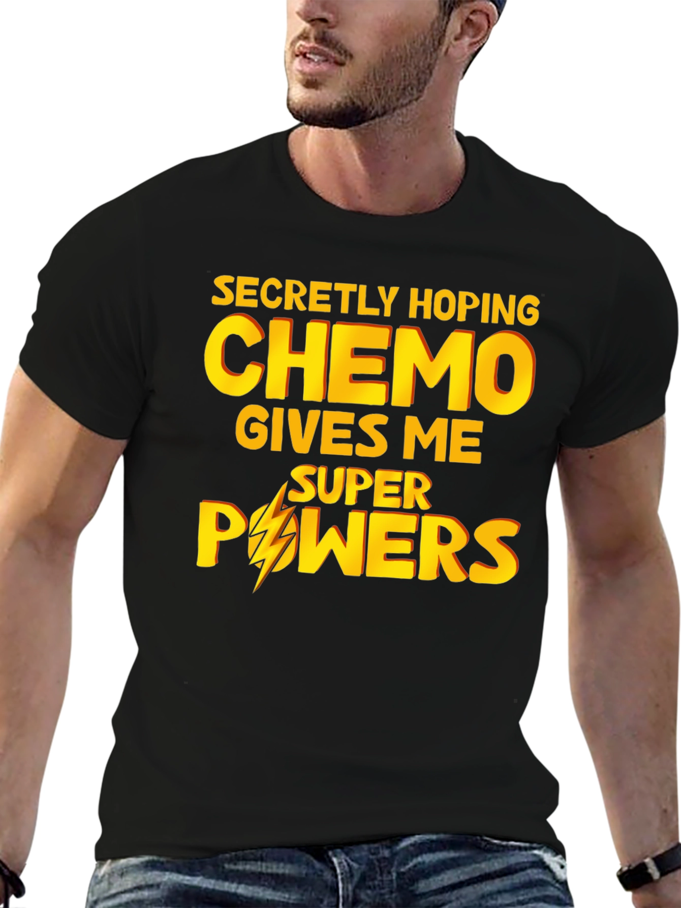 Chemo Superpowers T-Shirt - Funny Cancer Patient Gift