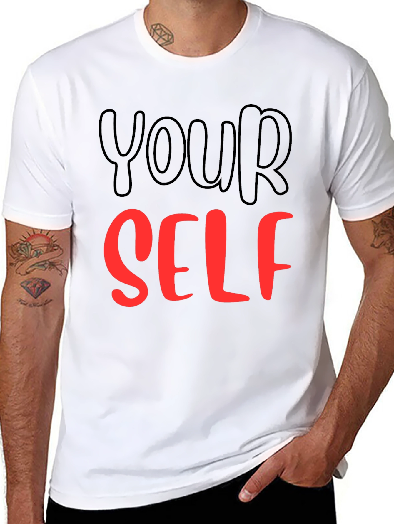 YOUR SELF Graphic T-Shirt