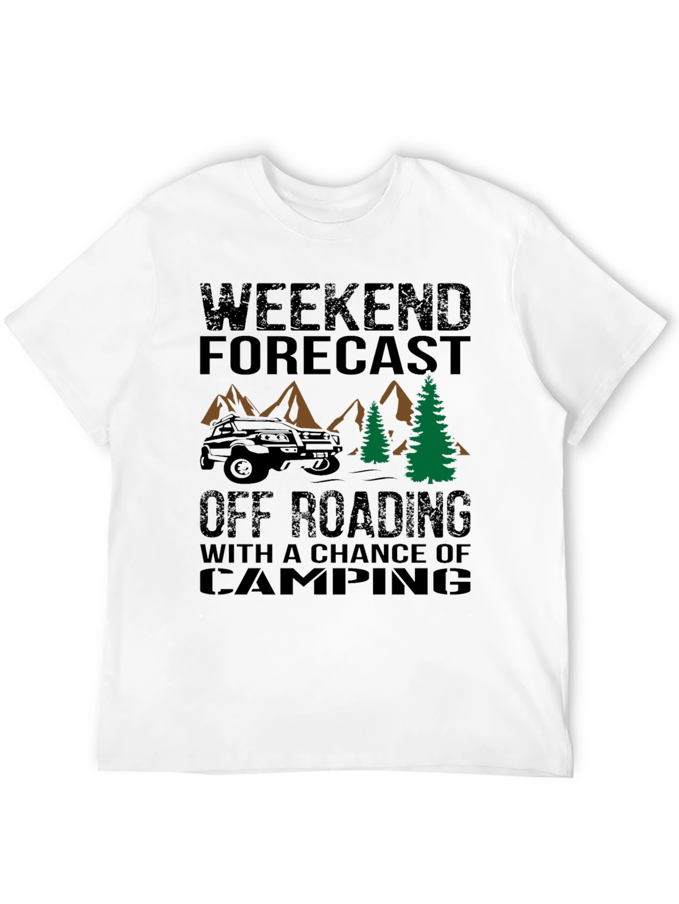 Off-Roading Weekend Forecast T-Shirt