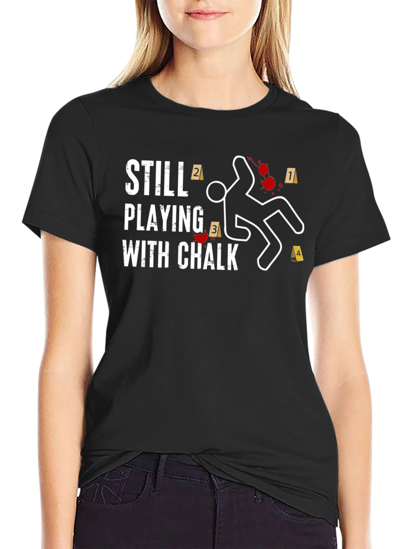 Still Playing With Chalk T-Shirt