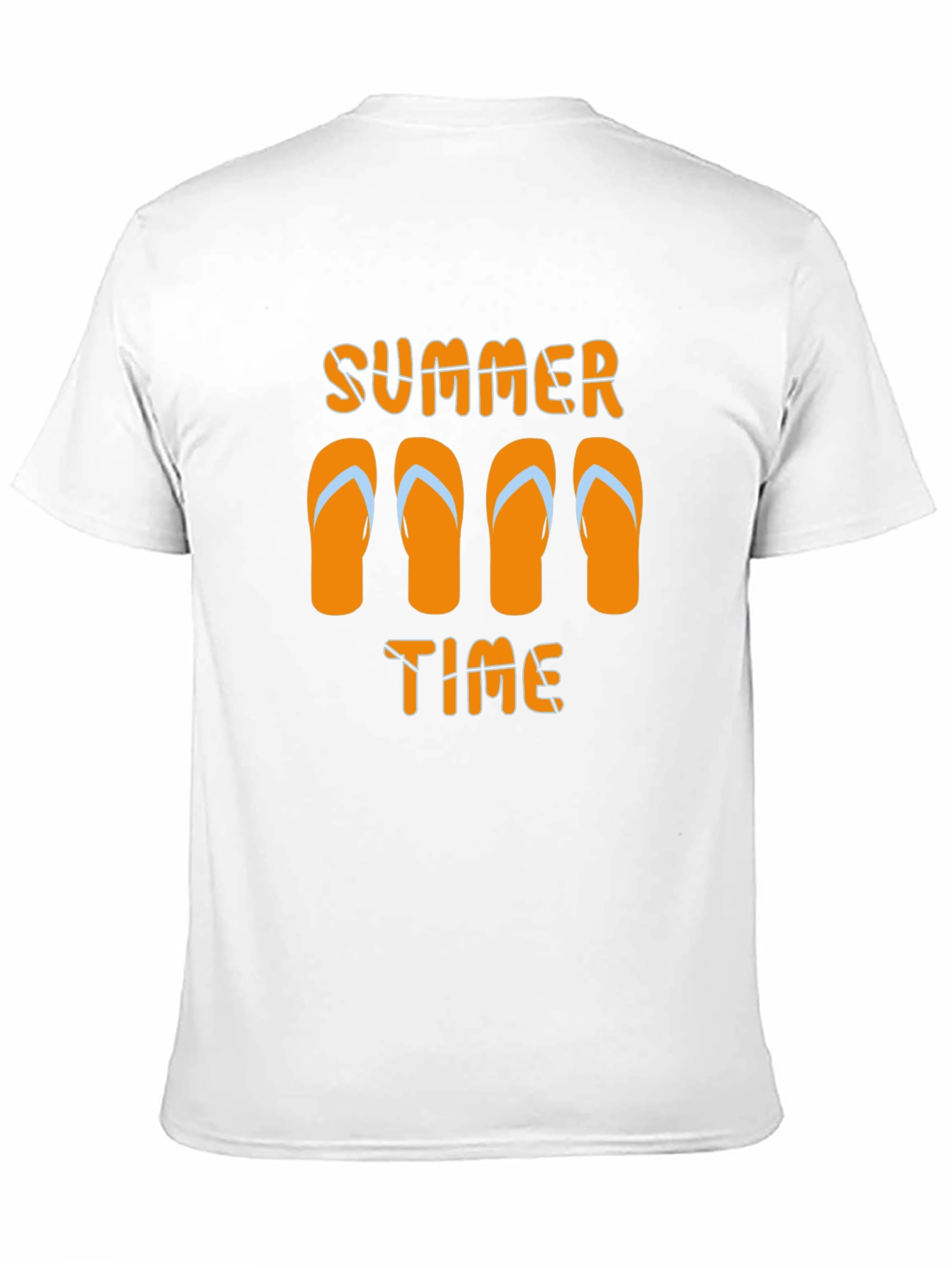 Summer Time Flip Flop Graphic T-Shirt
