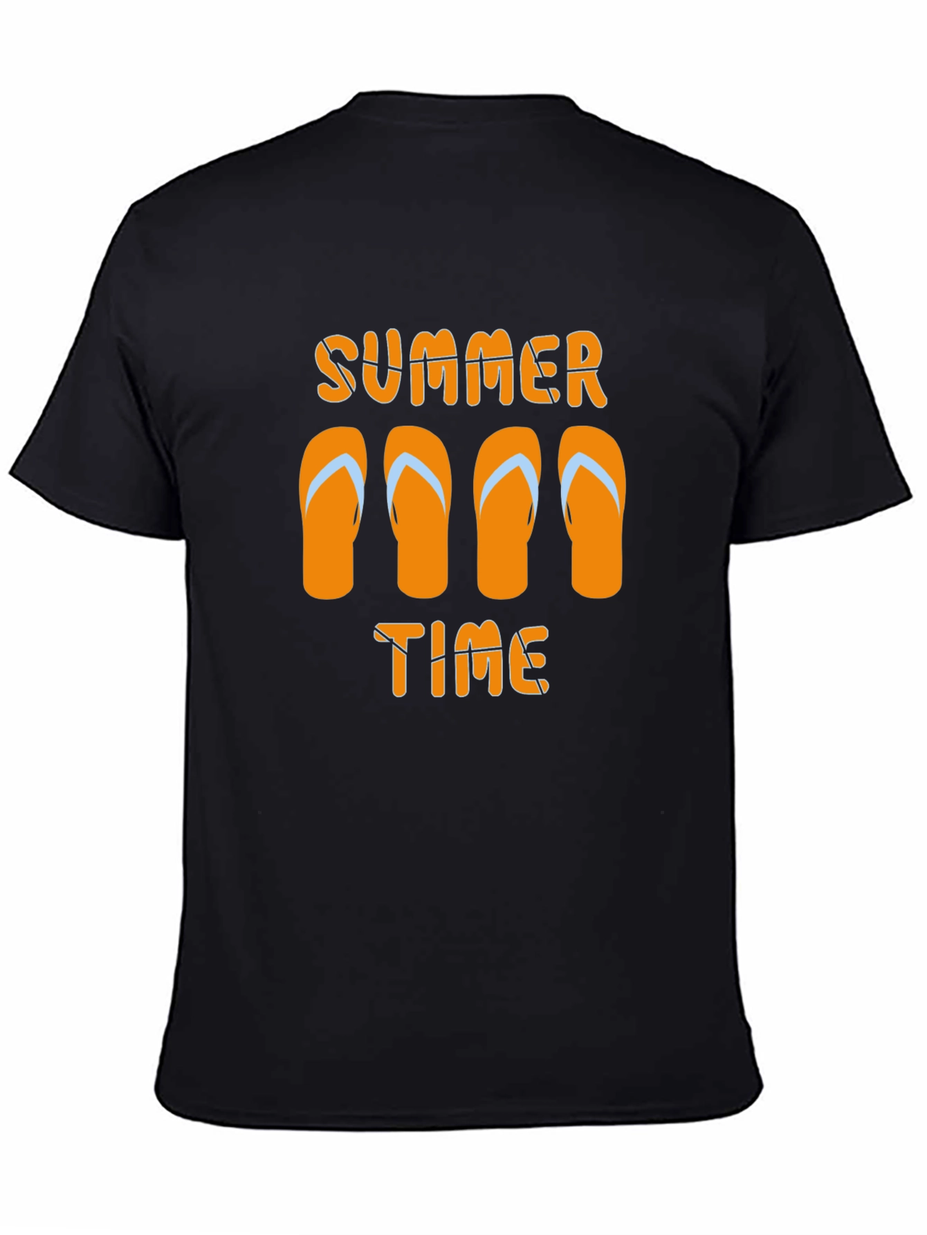 Summer Time Flip Flop Graphic T-Shirt