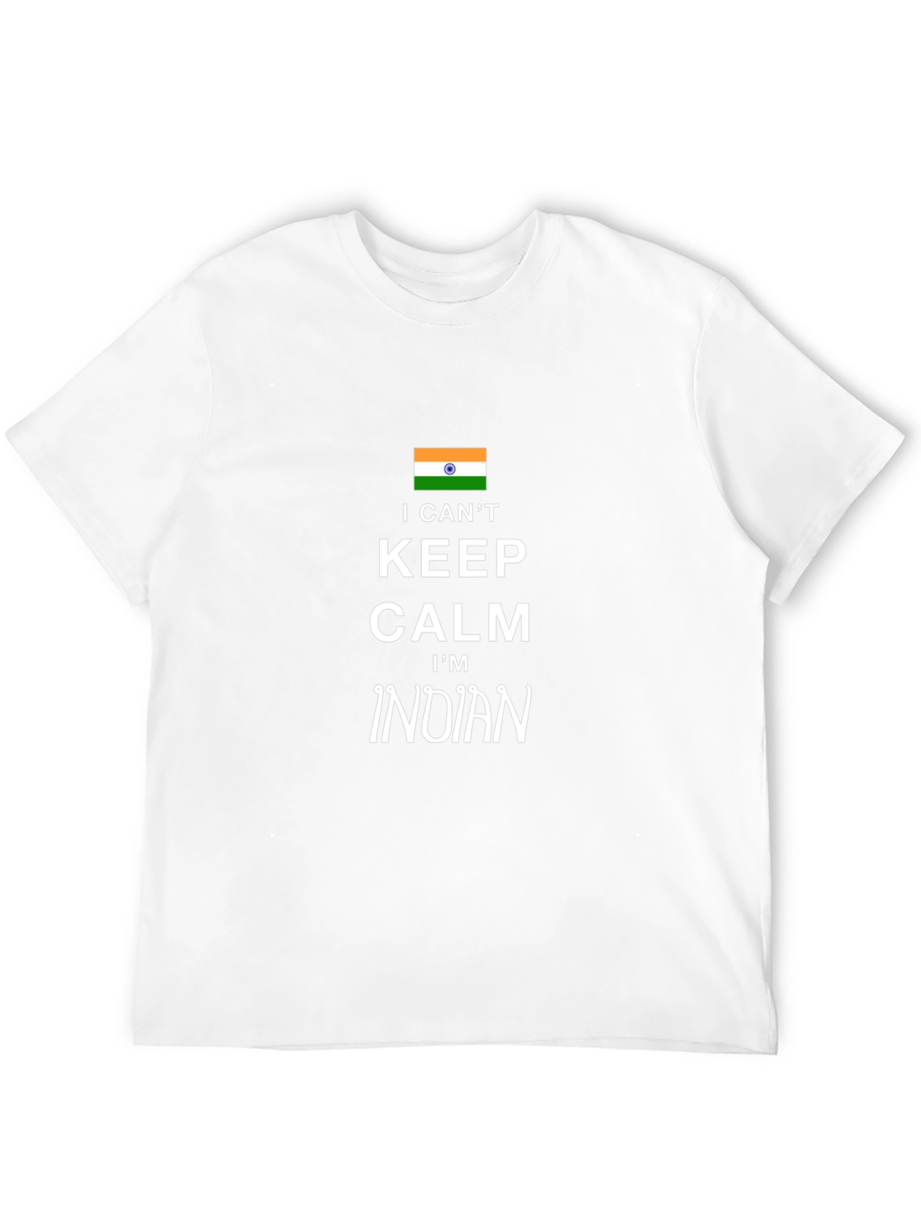 Keep Calm Im Indian Tee - Patriotic Pride