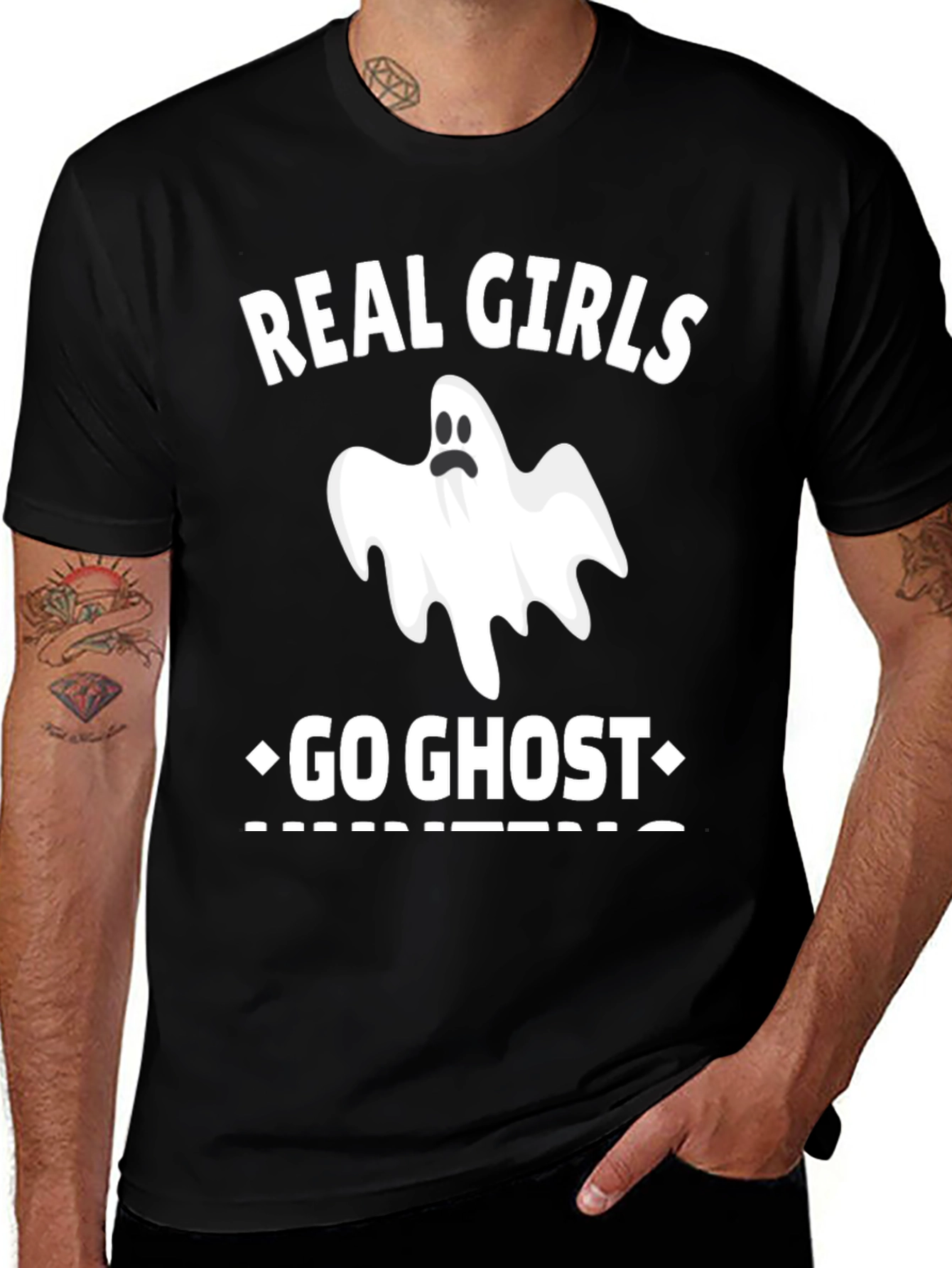 Real Girls Go Ghost Hunting T-Shirt