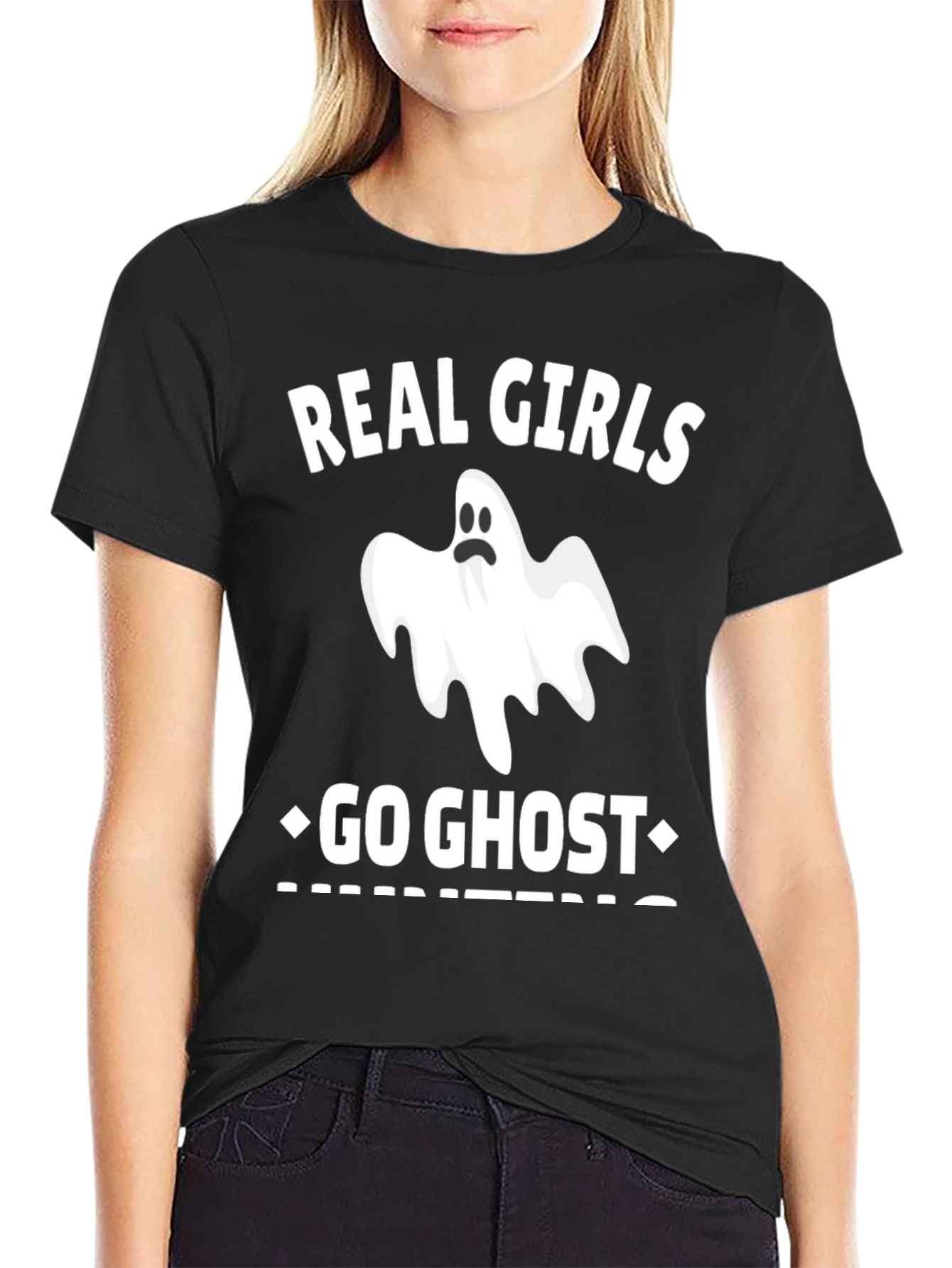 Real Girls Go Ghost Hunting T-Shirt