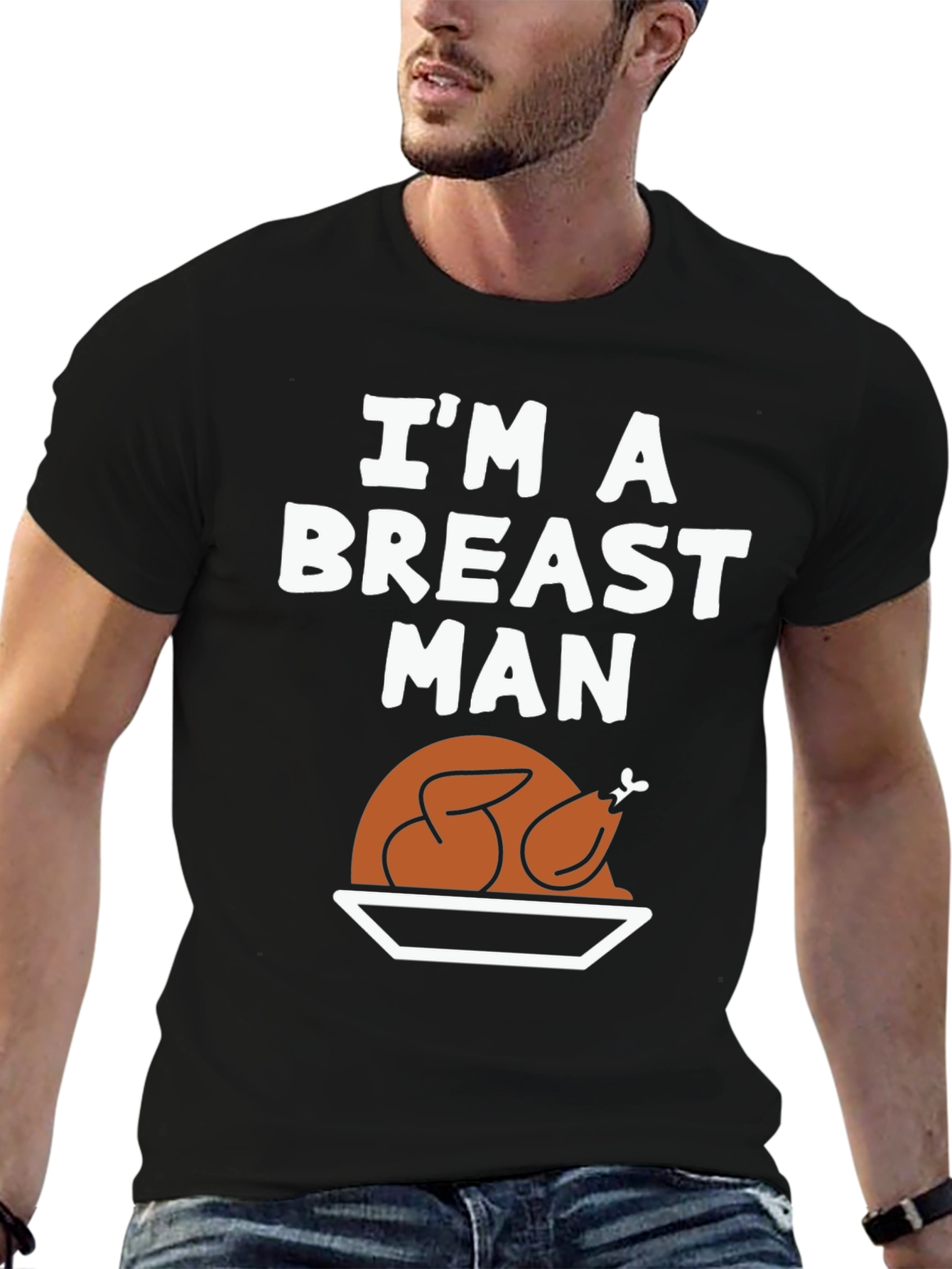 Im A Breast Man Thanksgiving T-Shirt