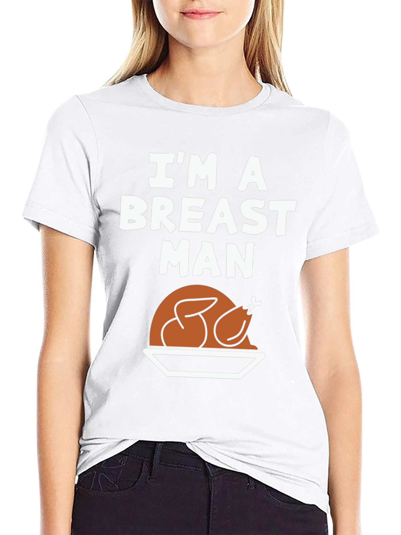 Im A Breast Man Thanksgiving T-Shirt
