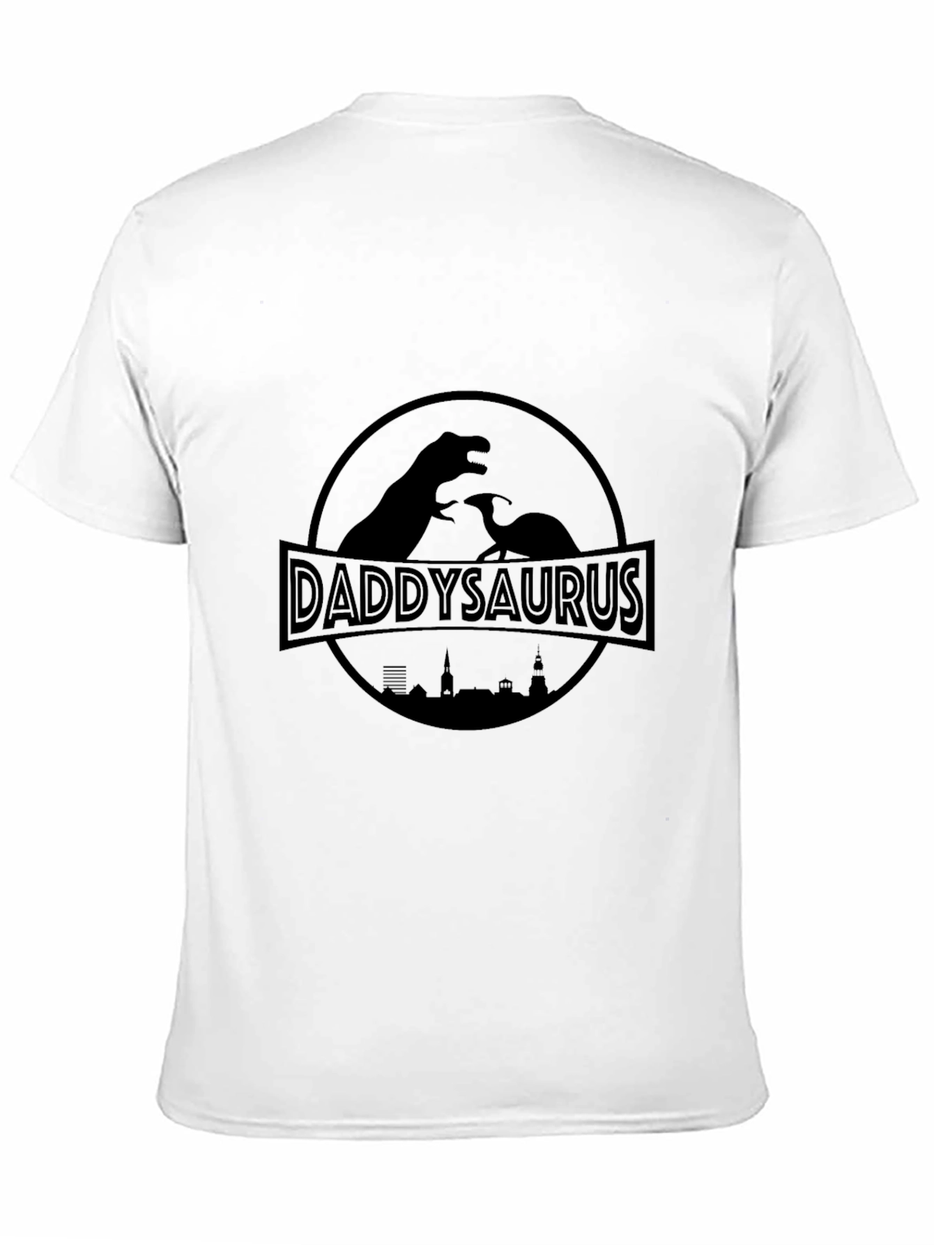 Daddysaurus Dinosaur Fathers Day T-Shirt