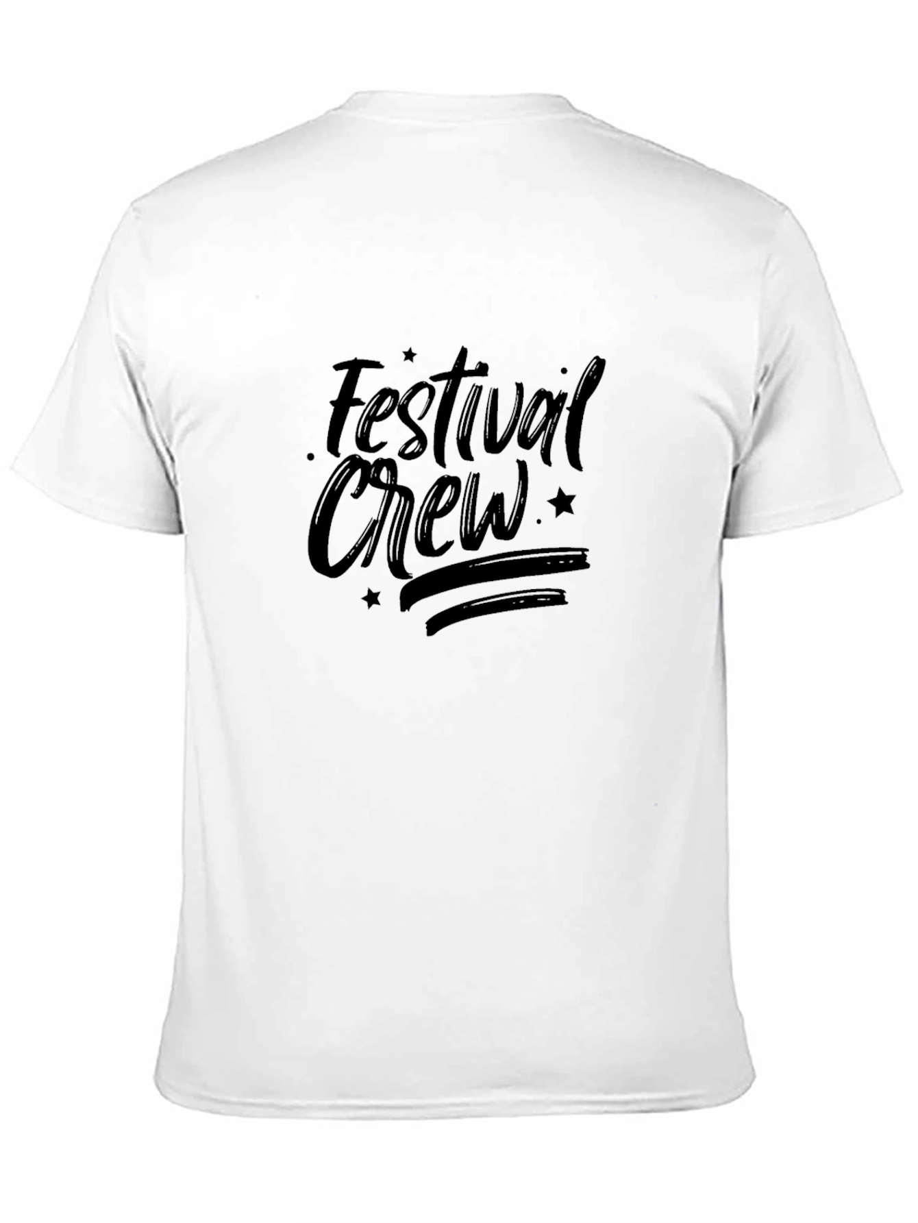 Festival Crew Black Graphic Tee