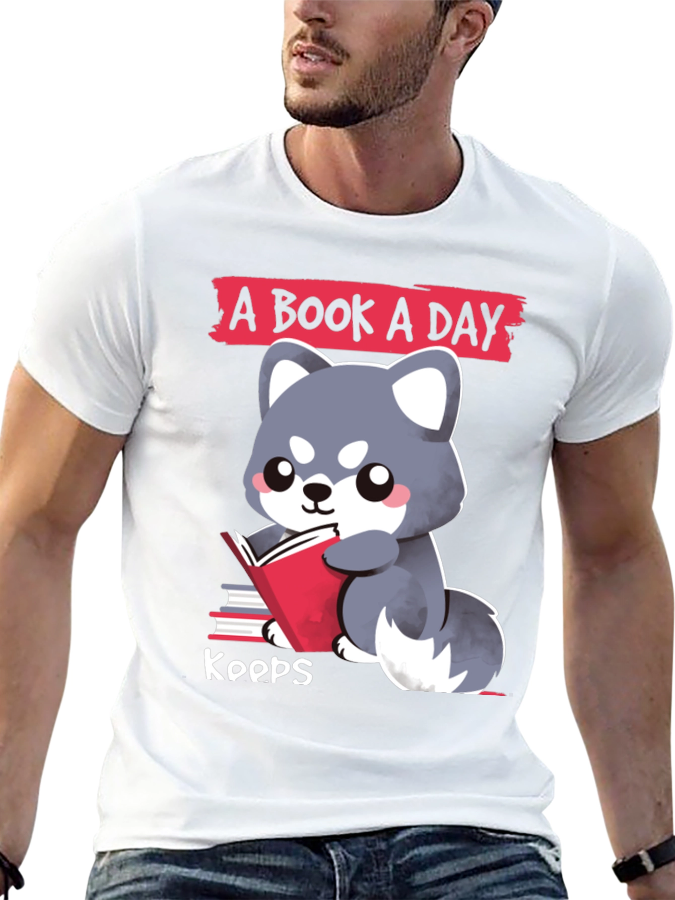 A Book A Day Koops T-Shirt