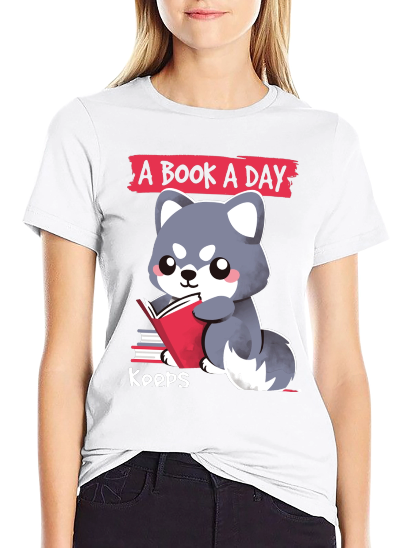 A Book A Day Koops T-Shirt