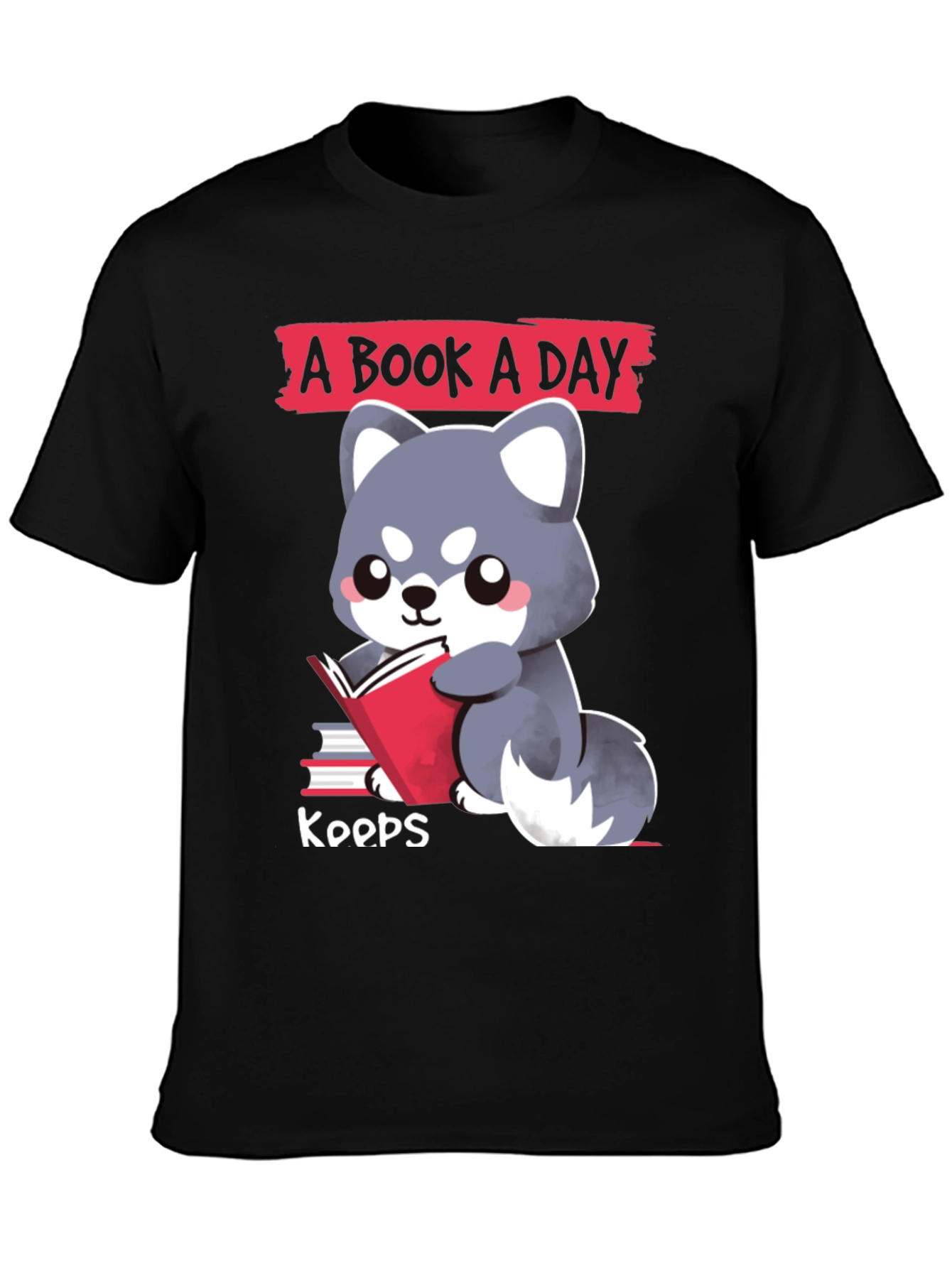 A Book A Day Koops T-Shirt
