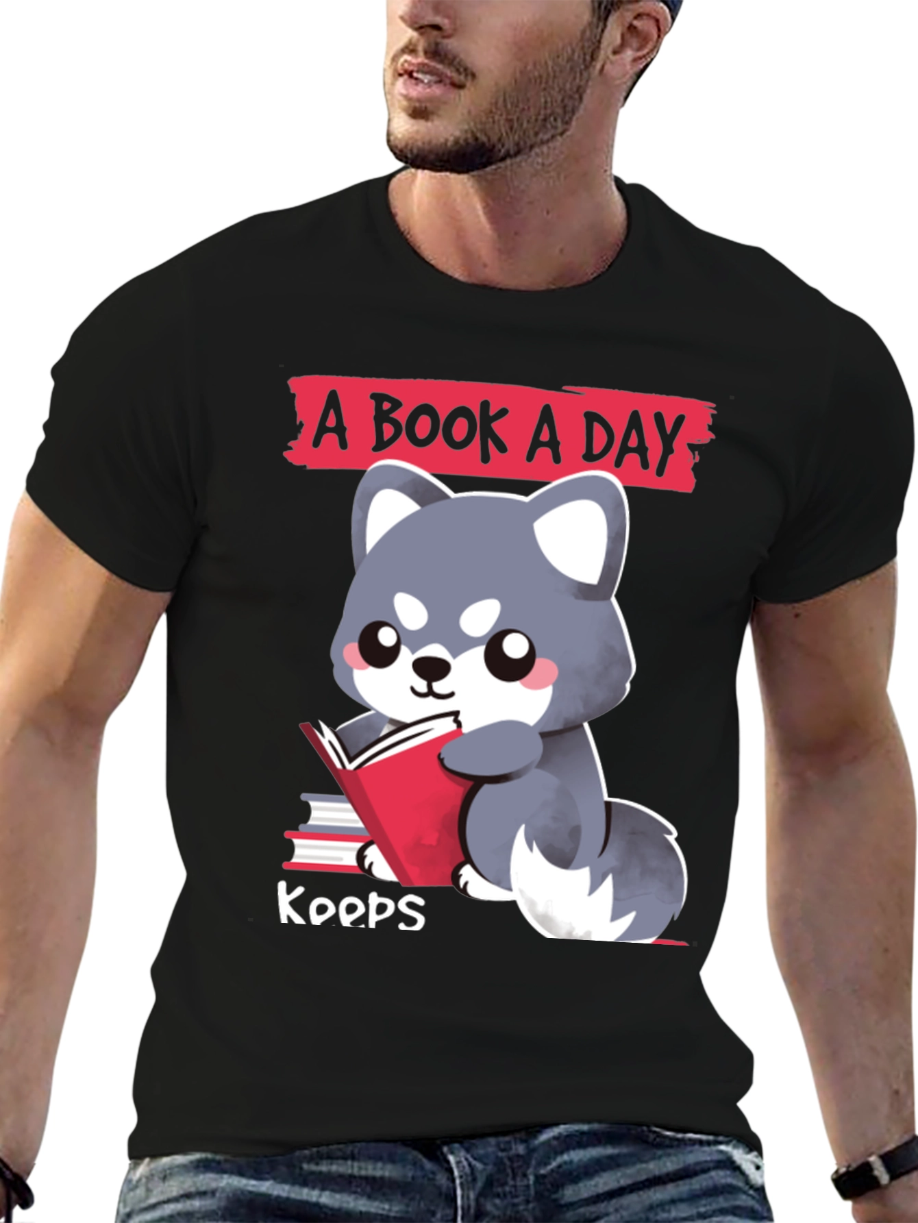 A Book A Day Koops T-Shirt