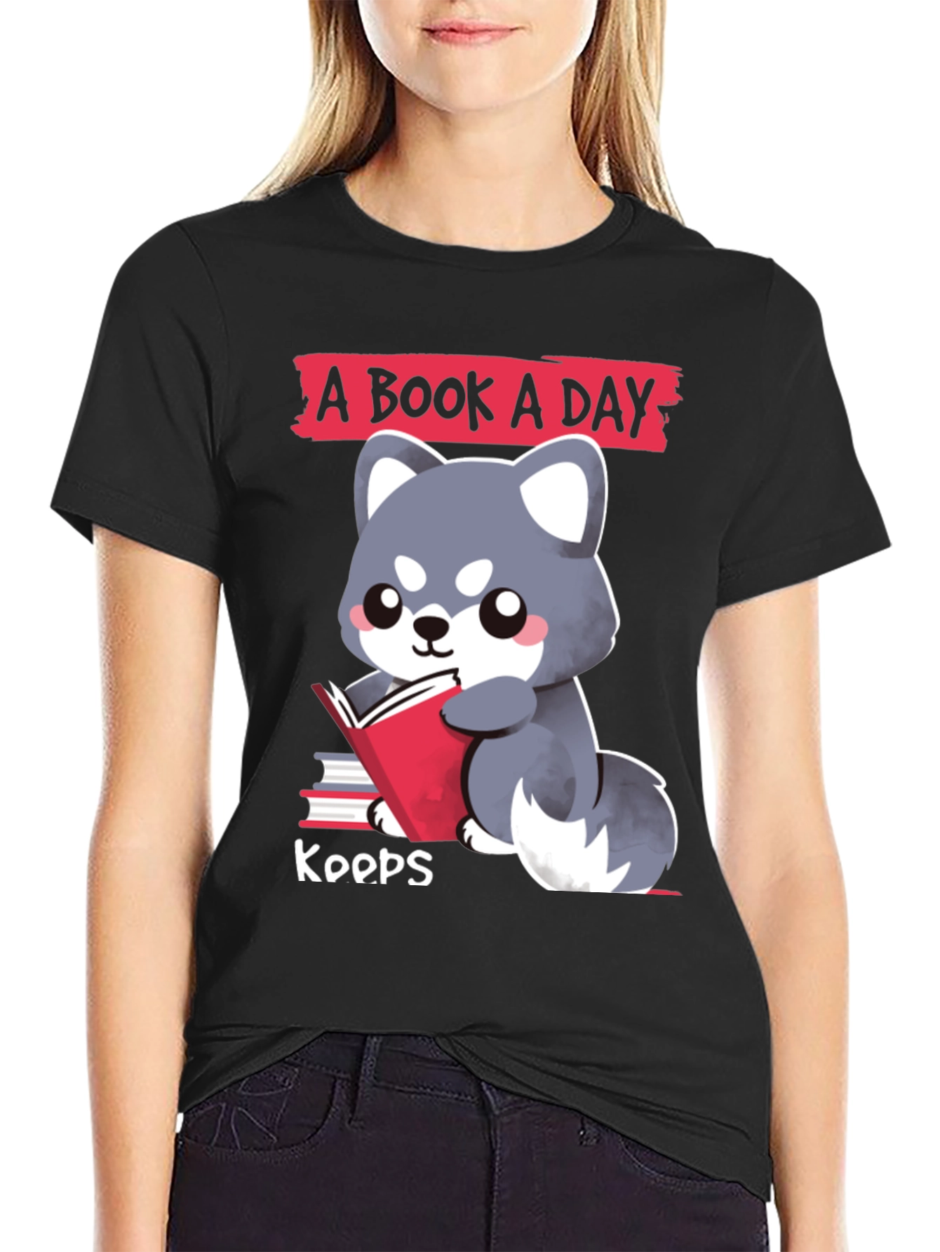 A Book A Day Koops T-Shirt