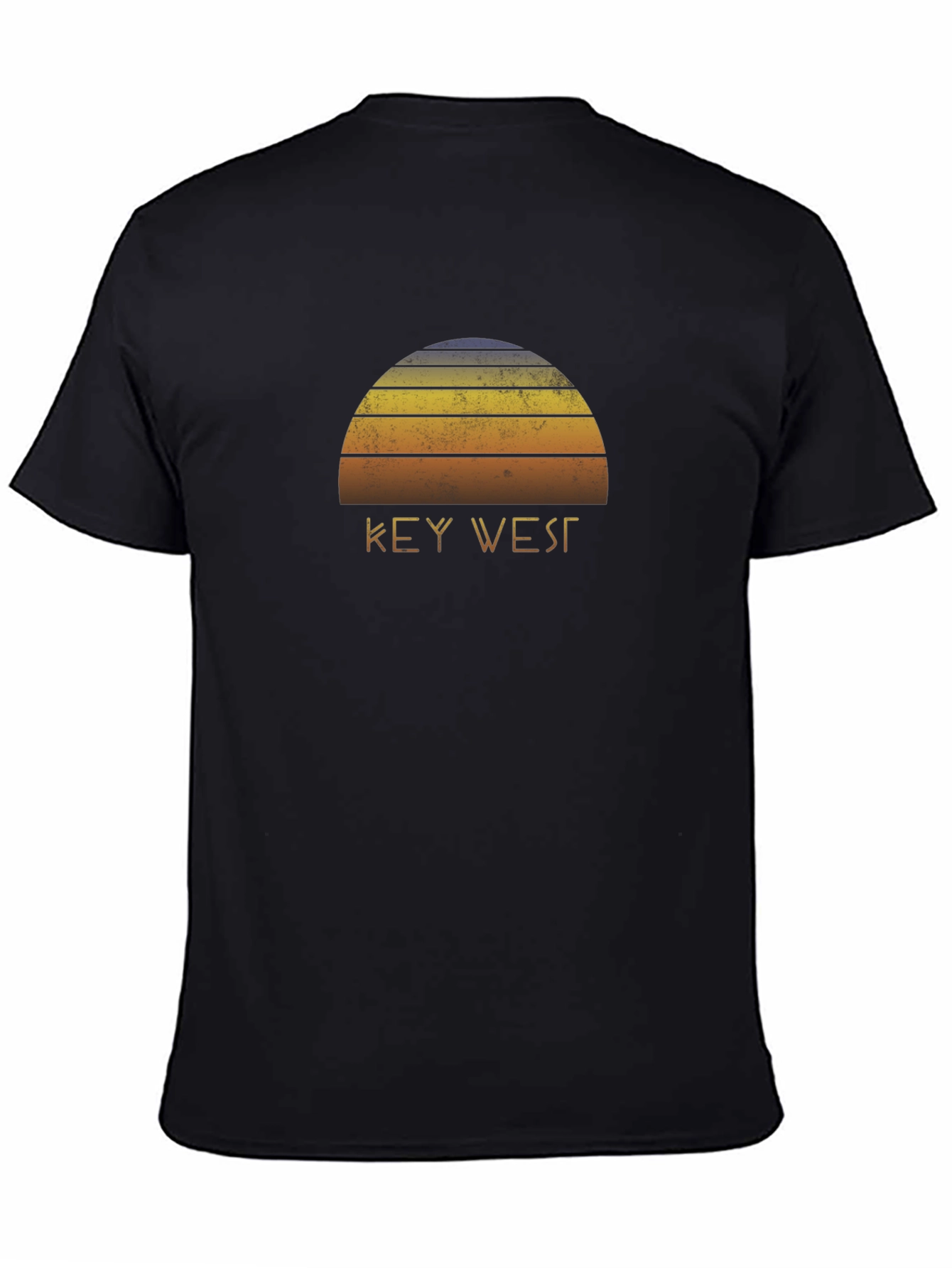 Key West Sunset Graphic Tee - Retro Style Shirt