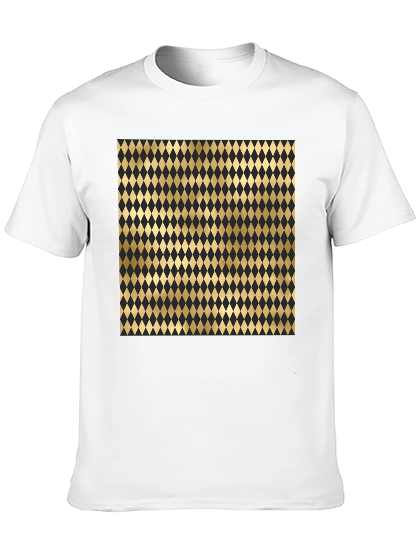 Stylish Diamond Pattern Tee