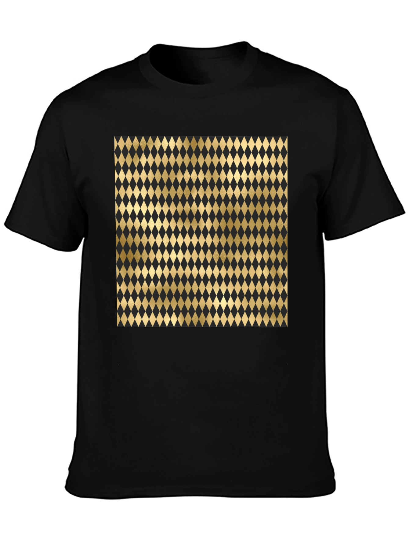 Stylish Diamond Pattern Tee