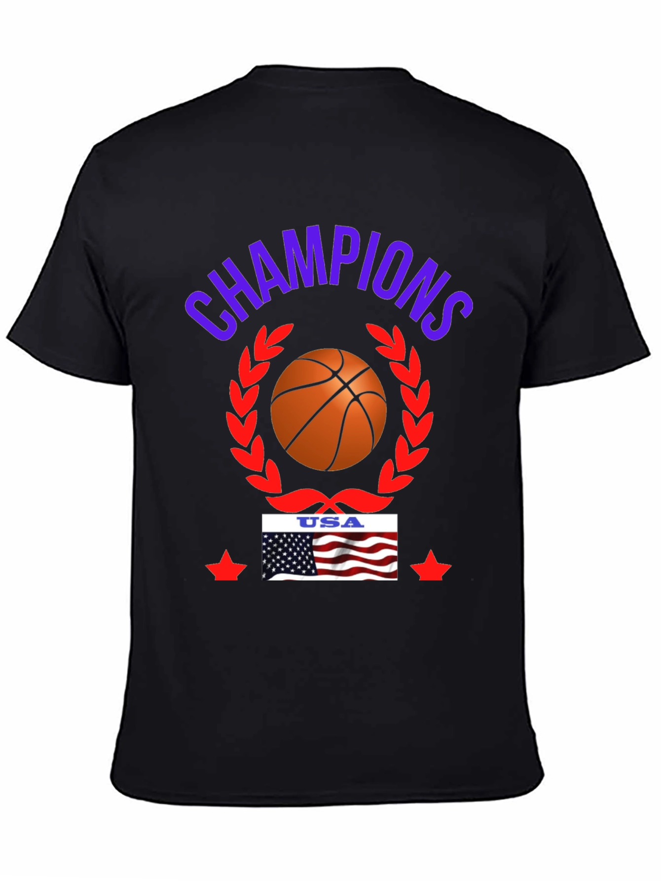 Basketball USA Champions T-Shirt