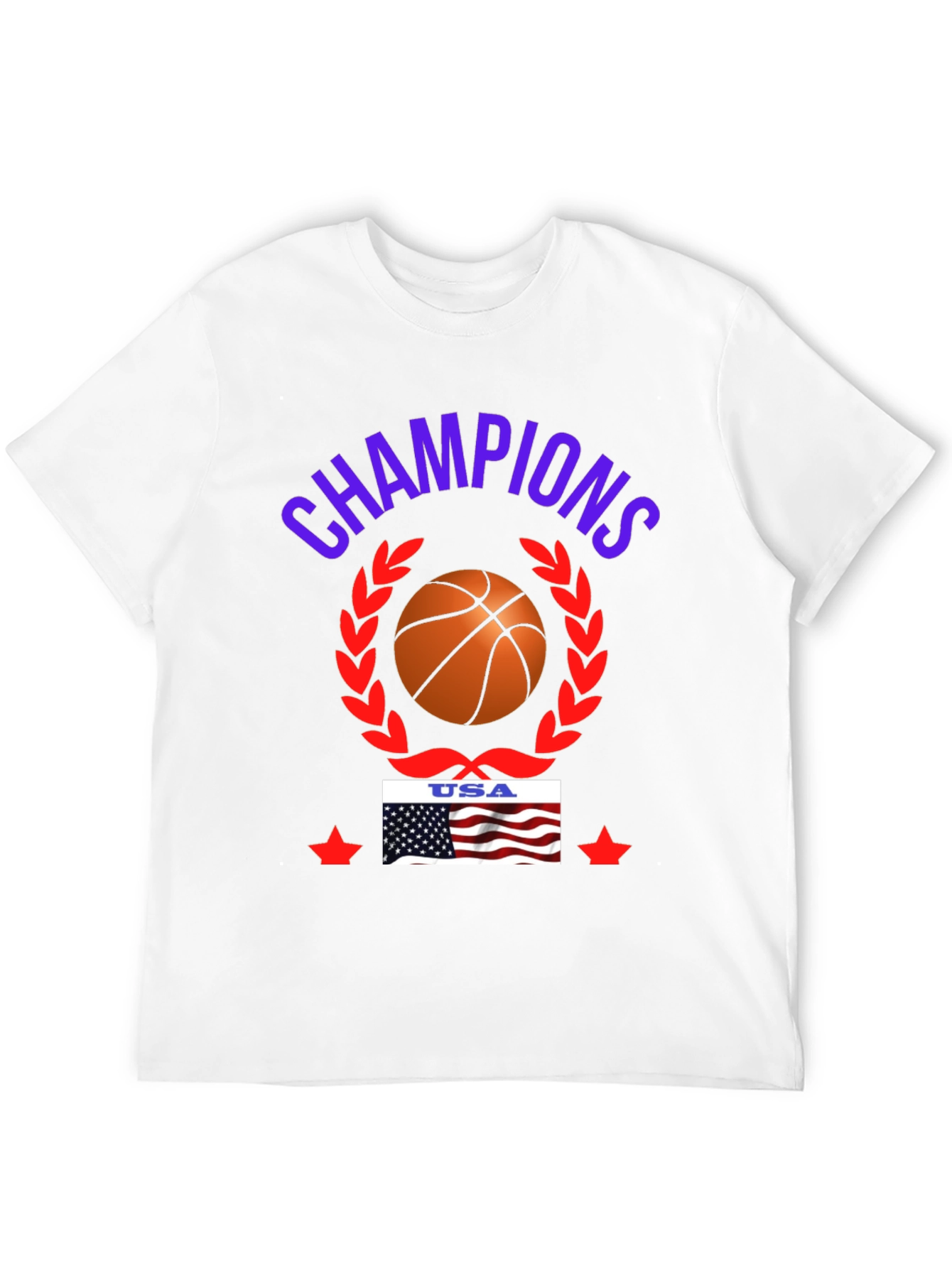 Basketball USA Champions T-Shirt