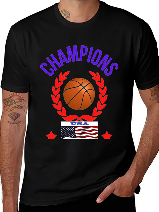 Basketball USA Champions T-Shirt