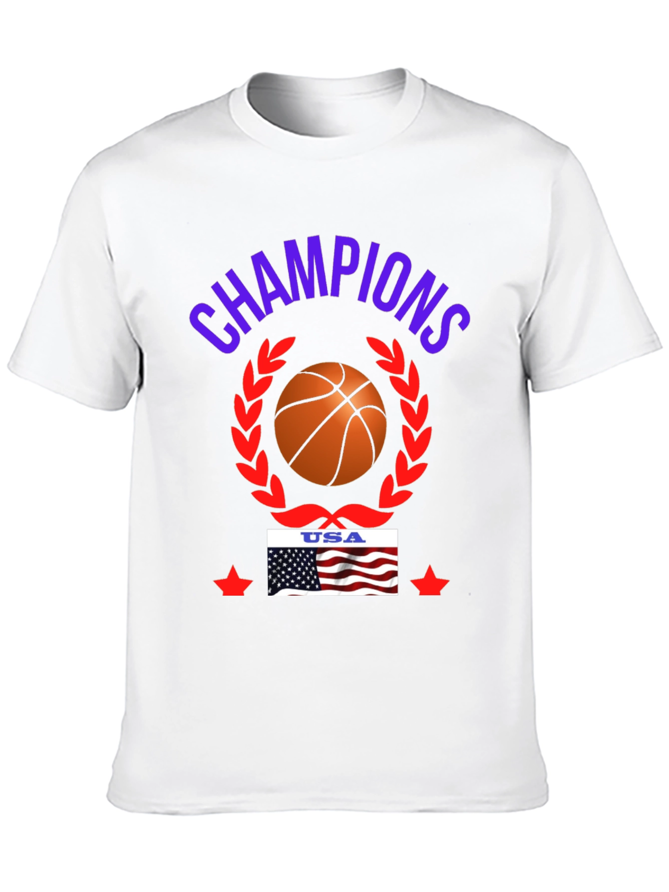 Basketball USA Champions T-Shirt