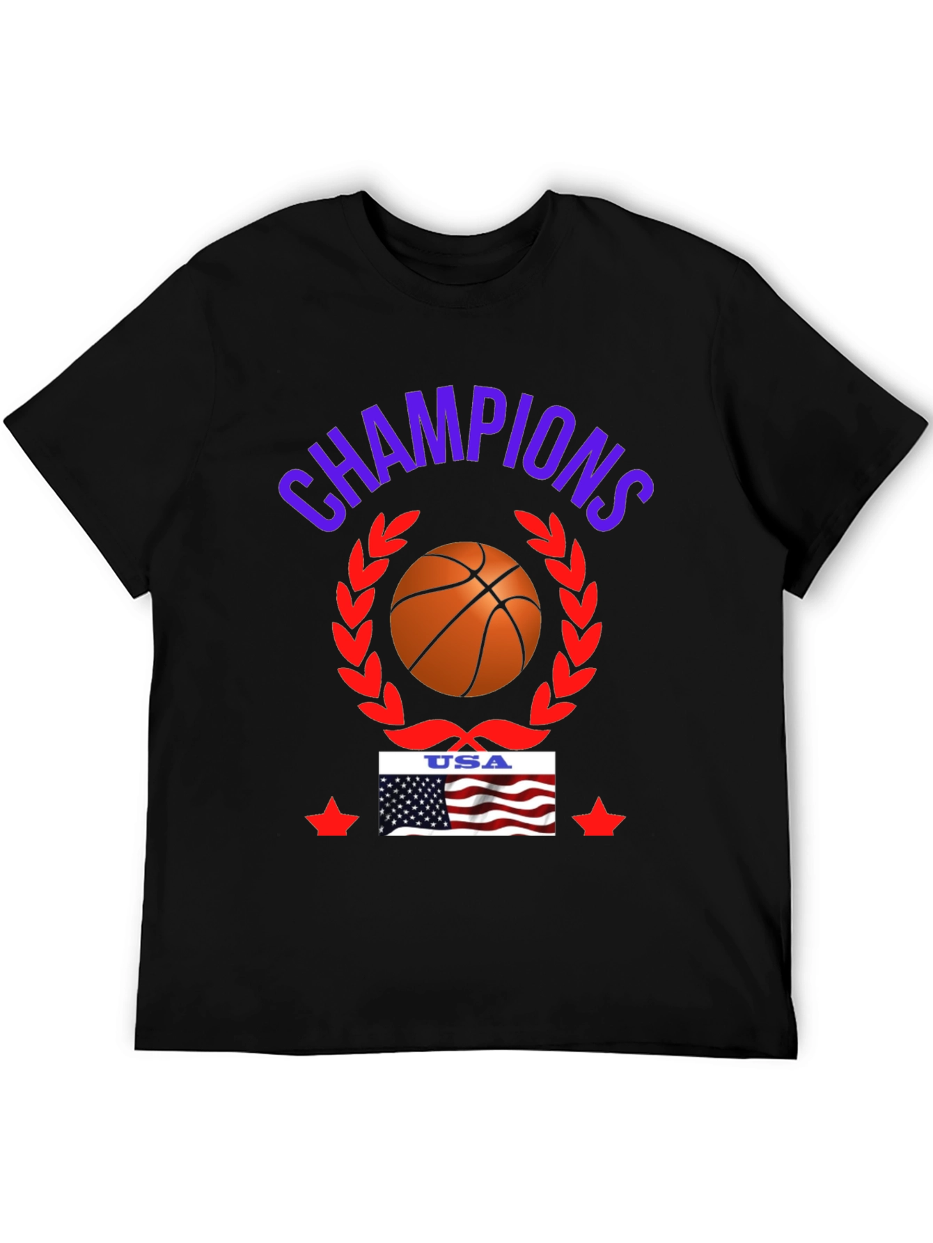 Basketball USA Champions T-Shirt