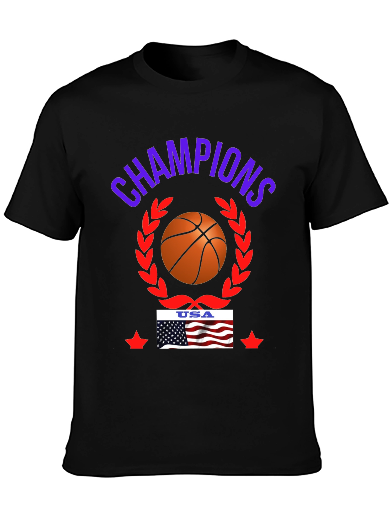 Basketball USA Champions T-Shirt