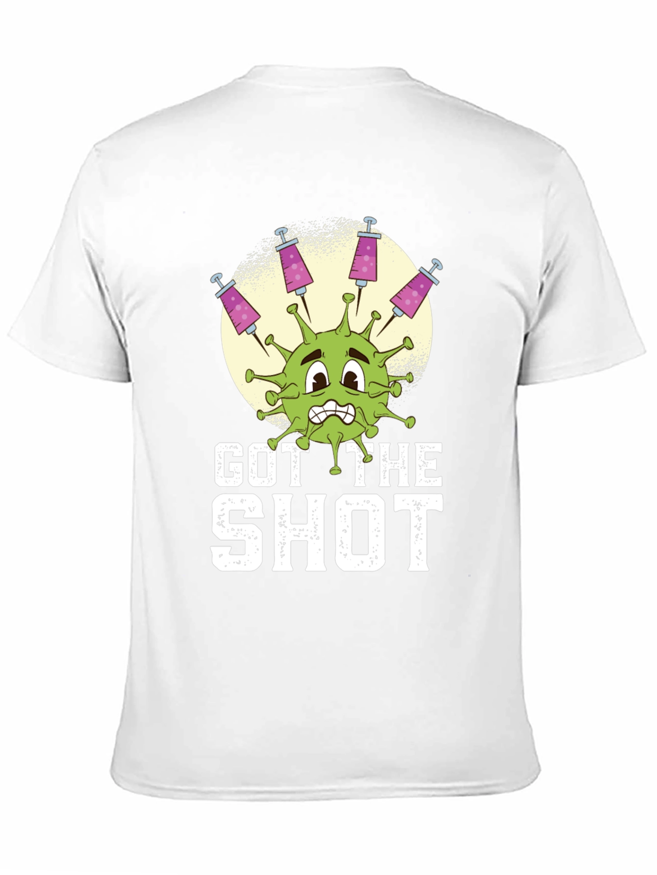 Got The Shot Graphic Tee - Funny Vaccine T-Shirt