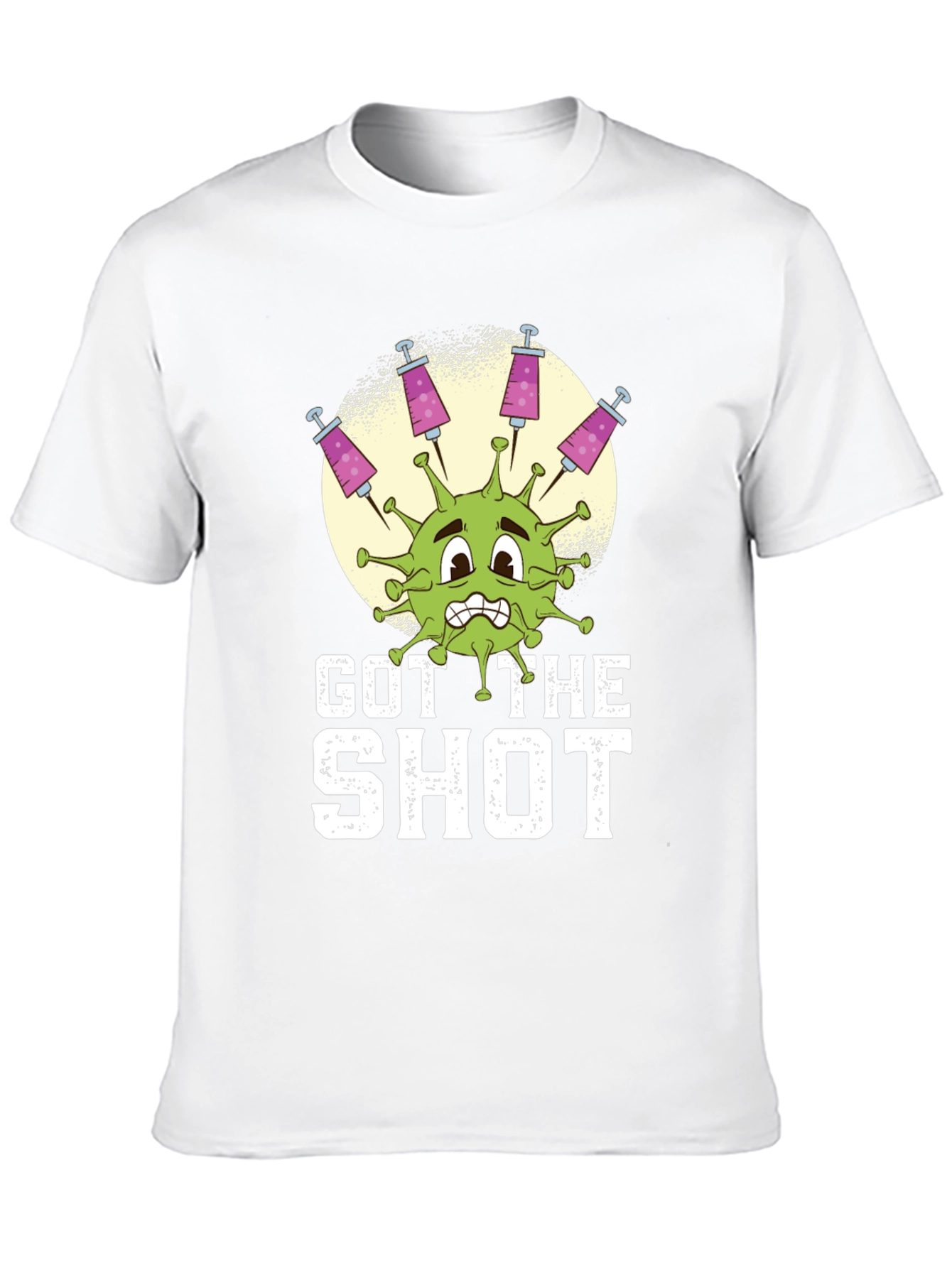 Got The Shot Graphic Tee - Funny Vaccine T-Shirt