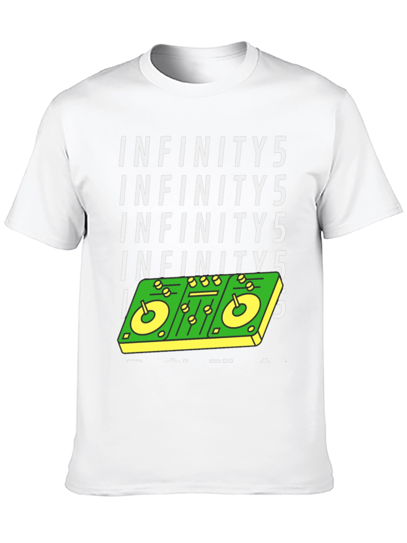 Infinity5 DJ Mixer Graphic Tee