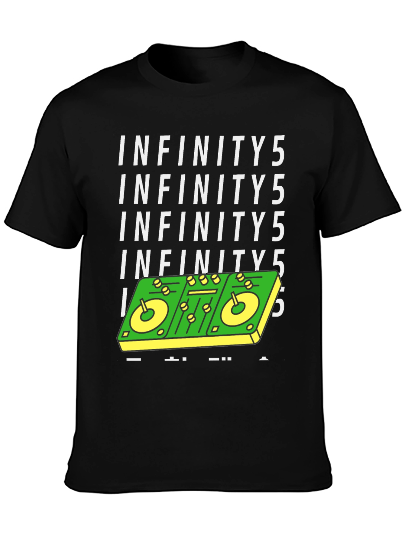 Infinity5 DJ Mixer Graphic Tee