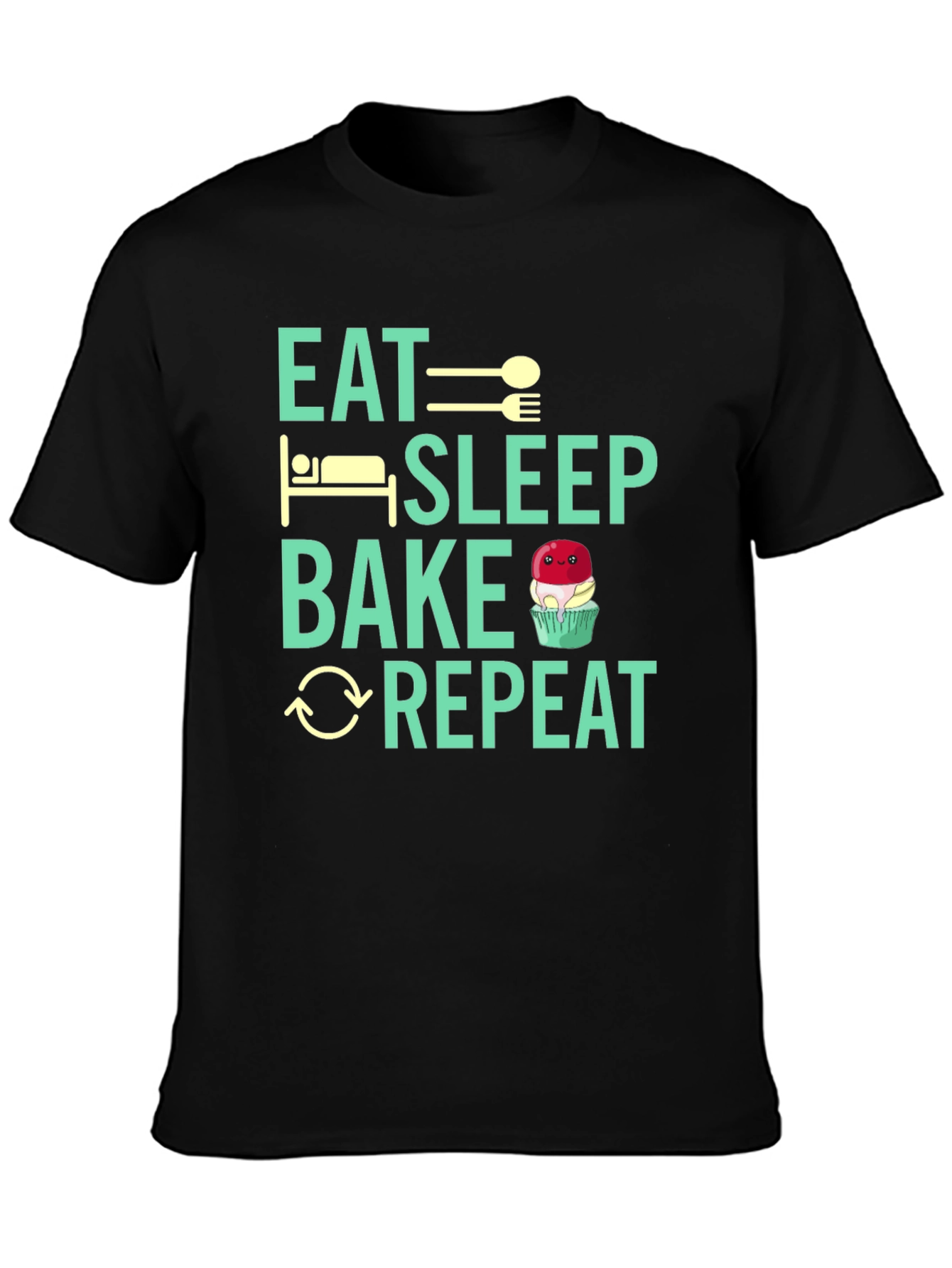 Eat Sleep Bake Repeat T-Shirt