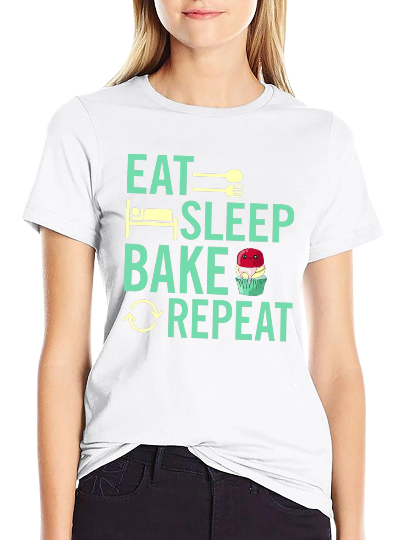 Eat Sleep Bake Repeat T-Shirt