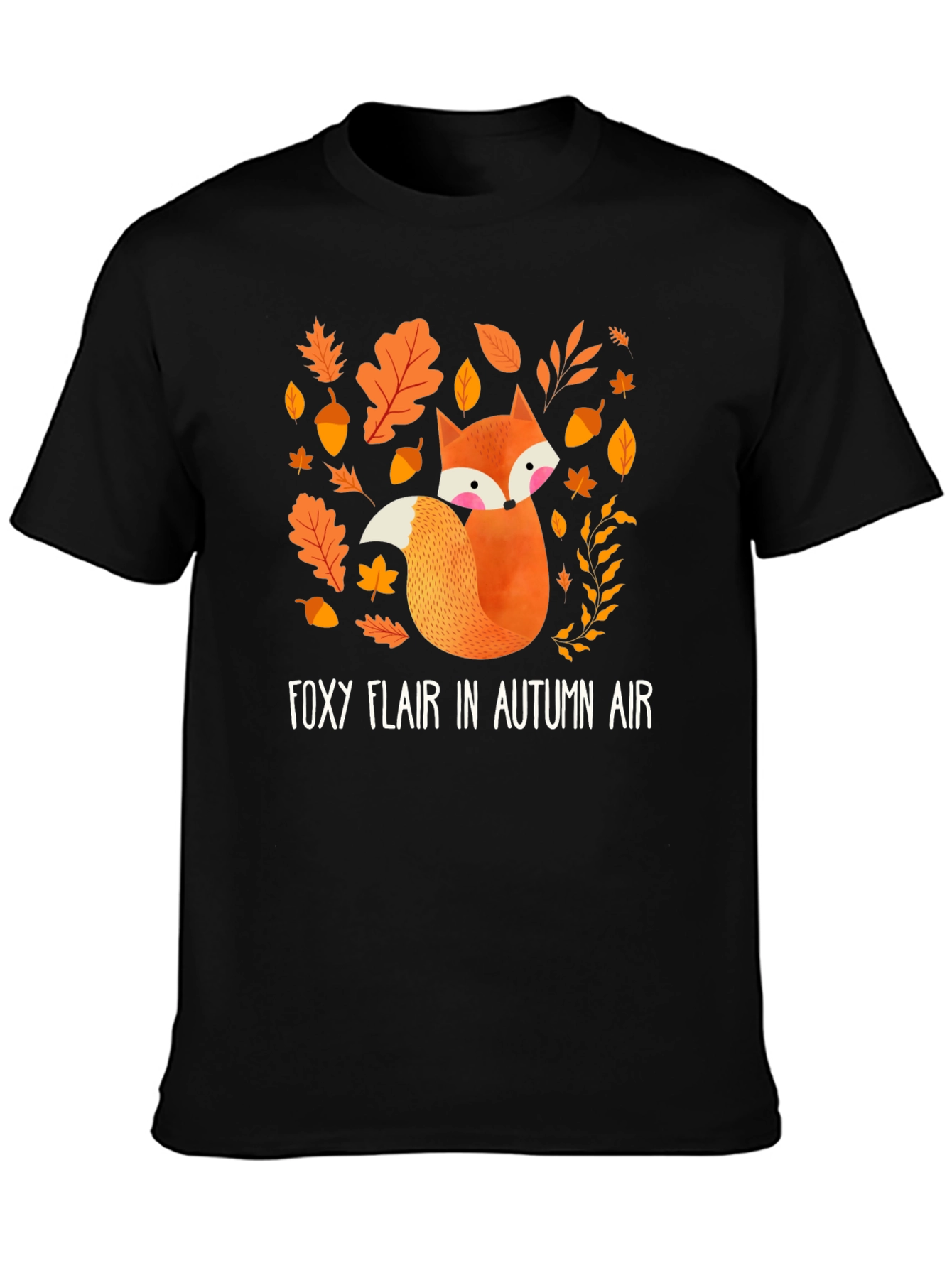 Foxy Flair in Autumn Air T-Shirt