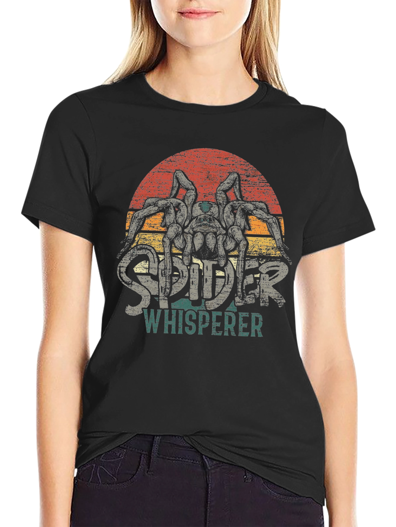 Spider Whisperer T-Shirt - Retro Graphic Tee