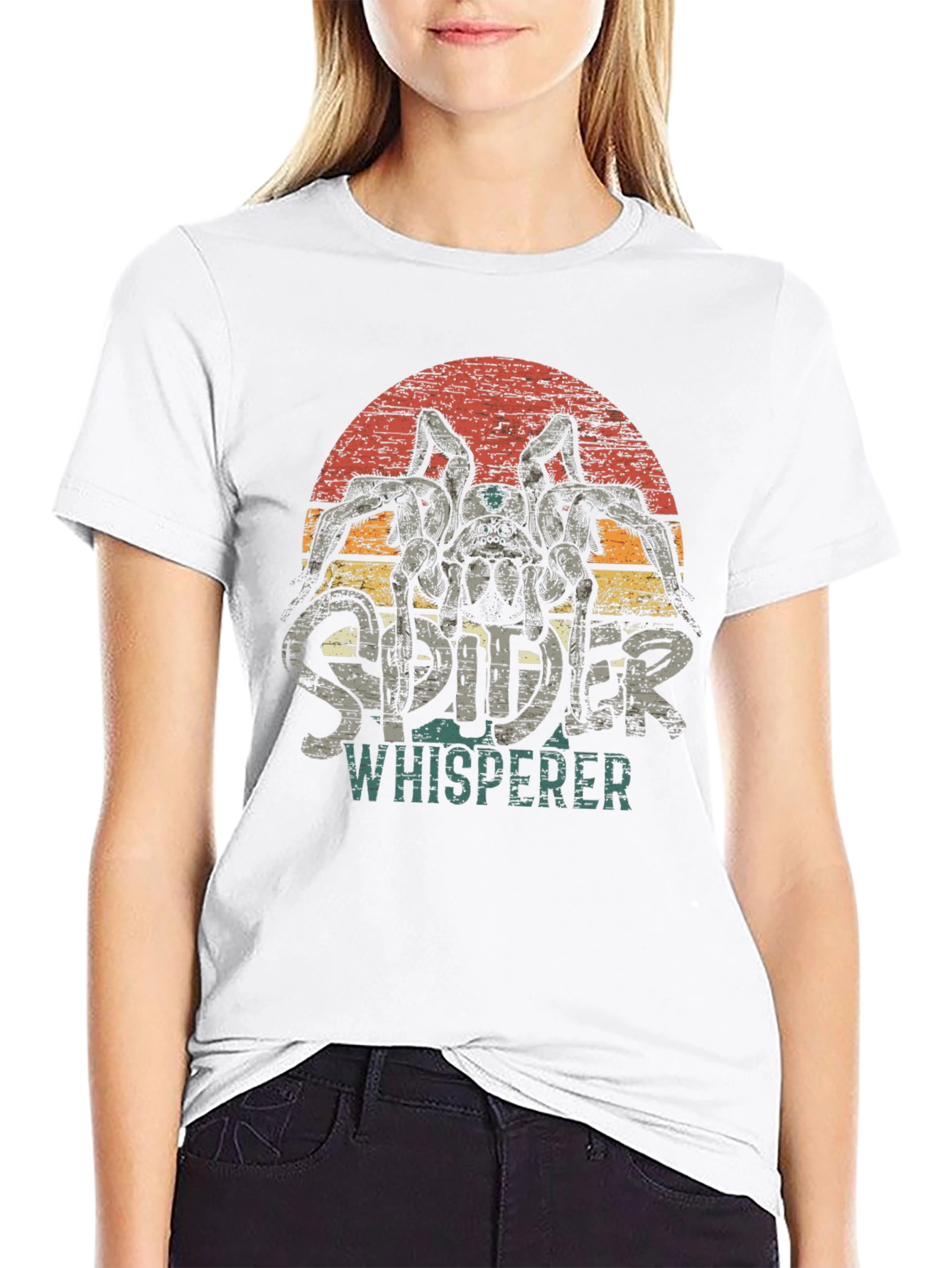 Spider Whisperer T-Shirt - Retro Graphic Tee