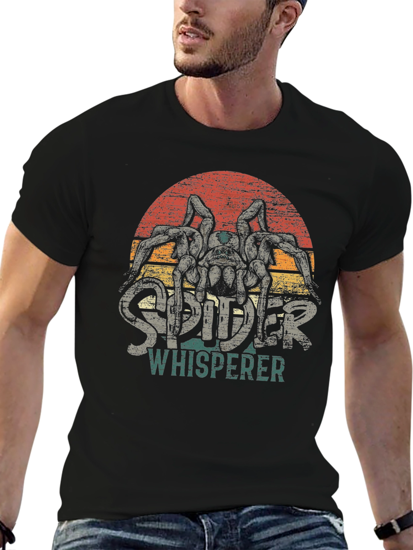 Spider Whisperer T-Shirt - Retro Graphic Tee