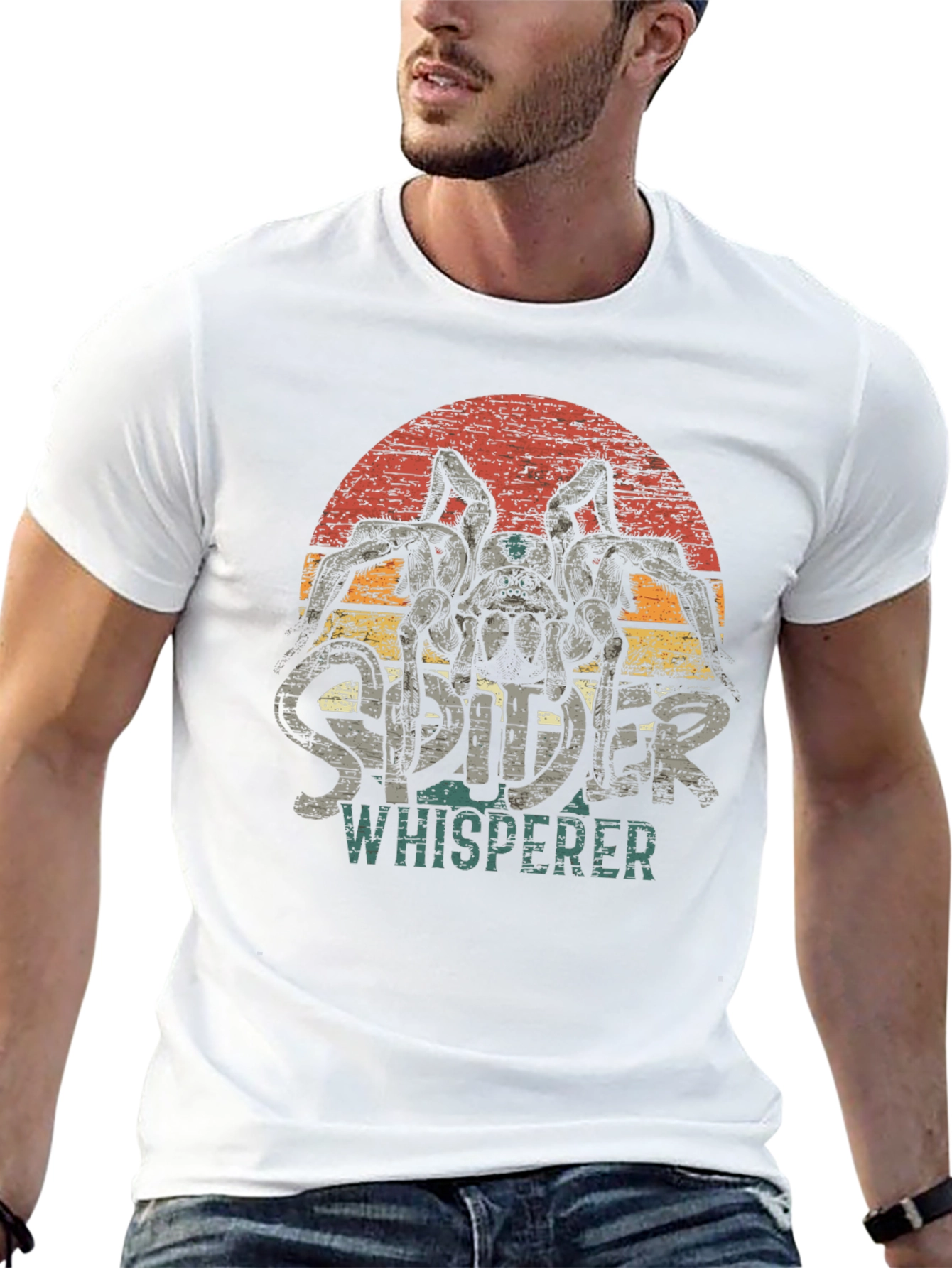 Spider Whisperer T-Shirt - Retro Graphic Tee