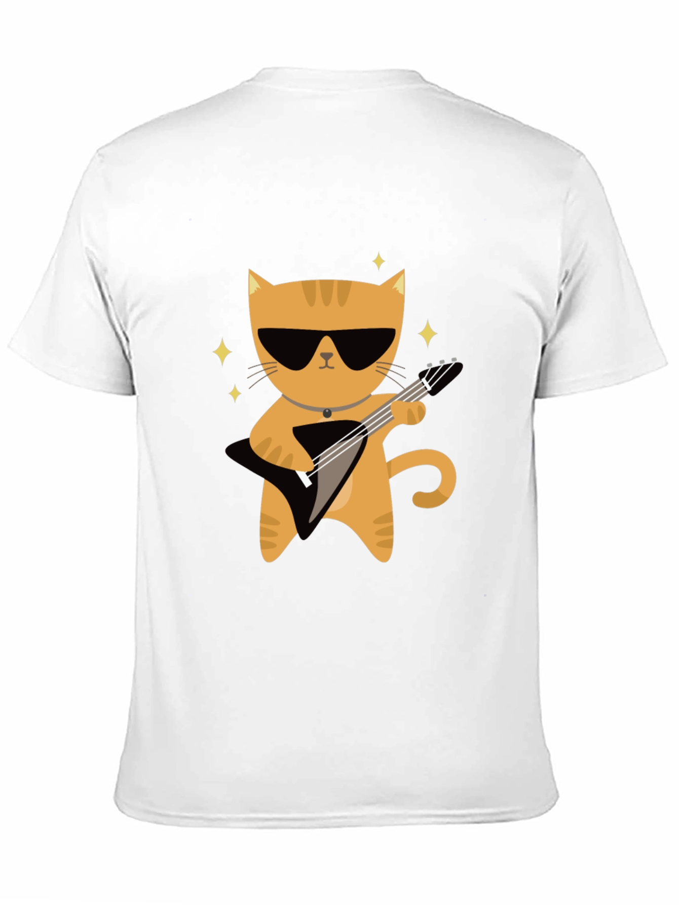 Cool Cat Guitarist T-Shirt
