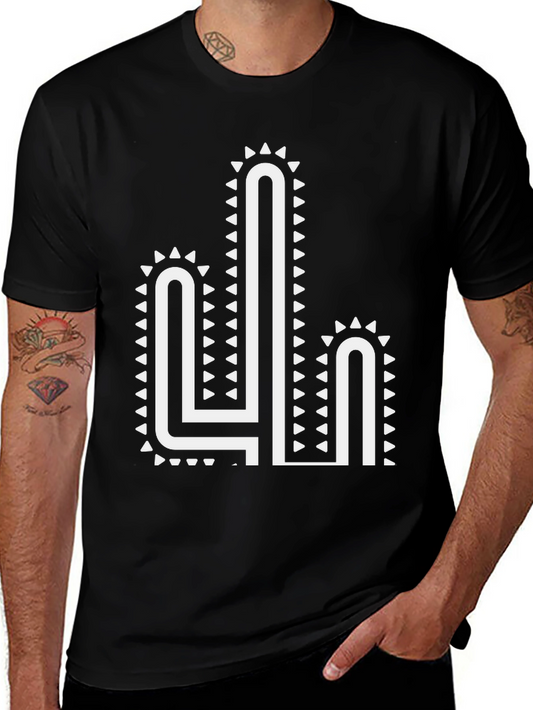 Cactus Graphic T-Shirt - Desert Style